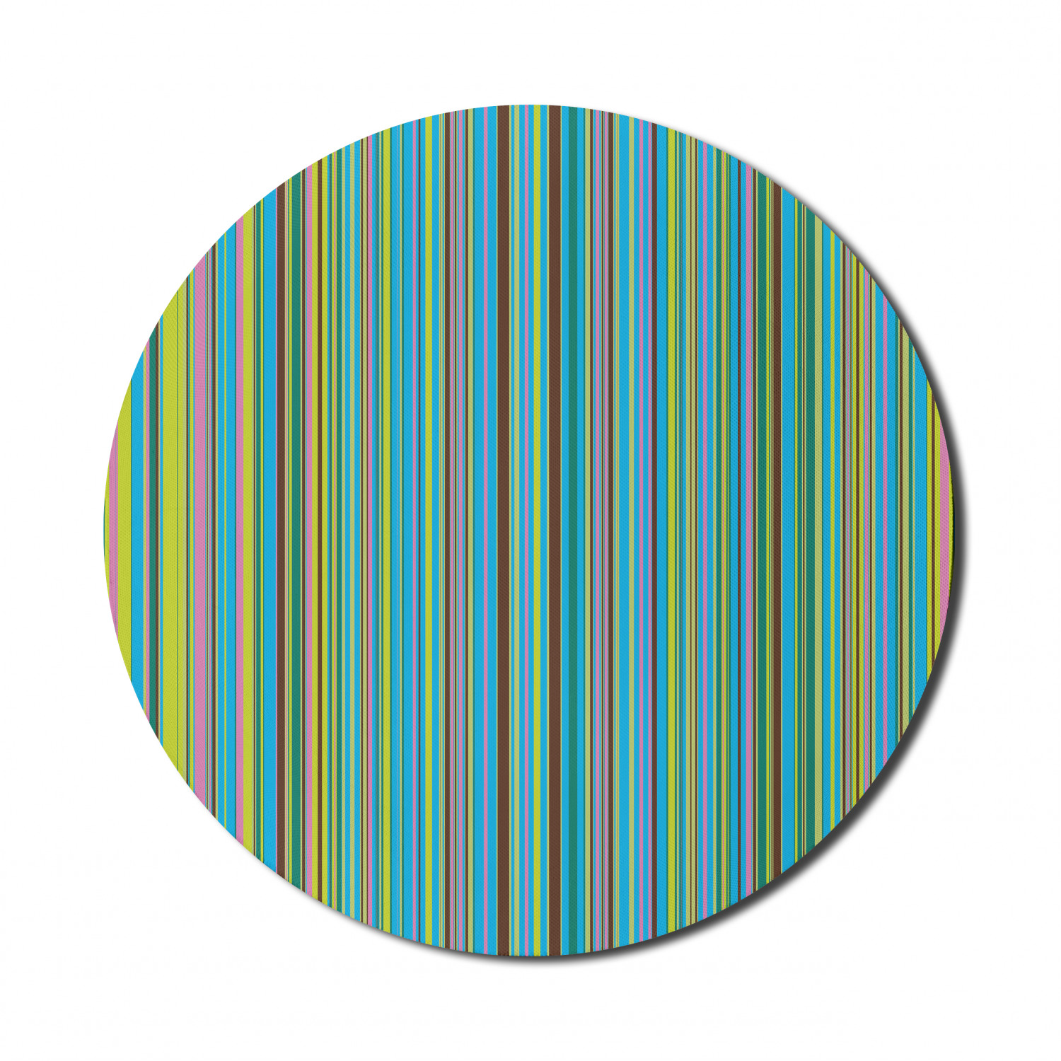 Ambesonne Absurd Pattern Round Non-Slip Rubber Modern Gaming Mousepad, 8" - Picture 88 of 123
