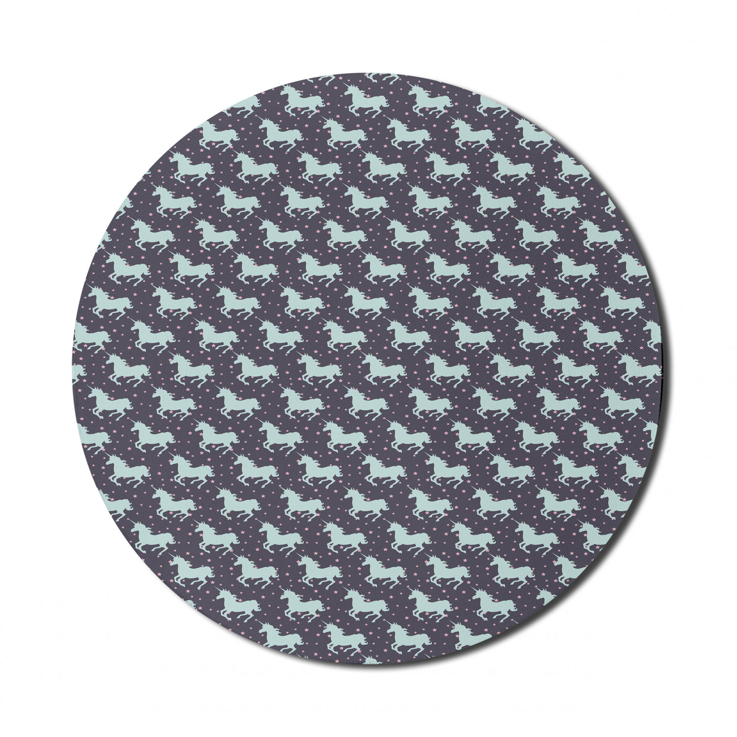 Ambesonne Absurd Pattern Round Non-Slip Rubber Modern Gaming Mousepad, 8" - Picture 48 of 123