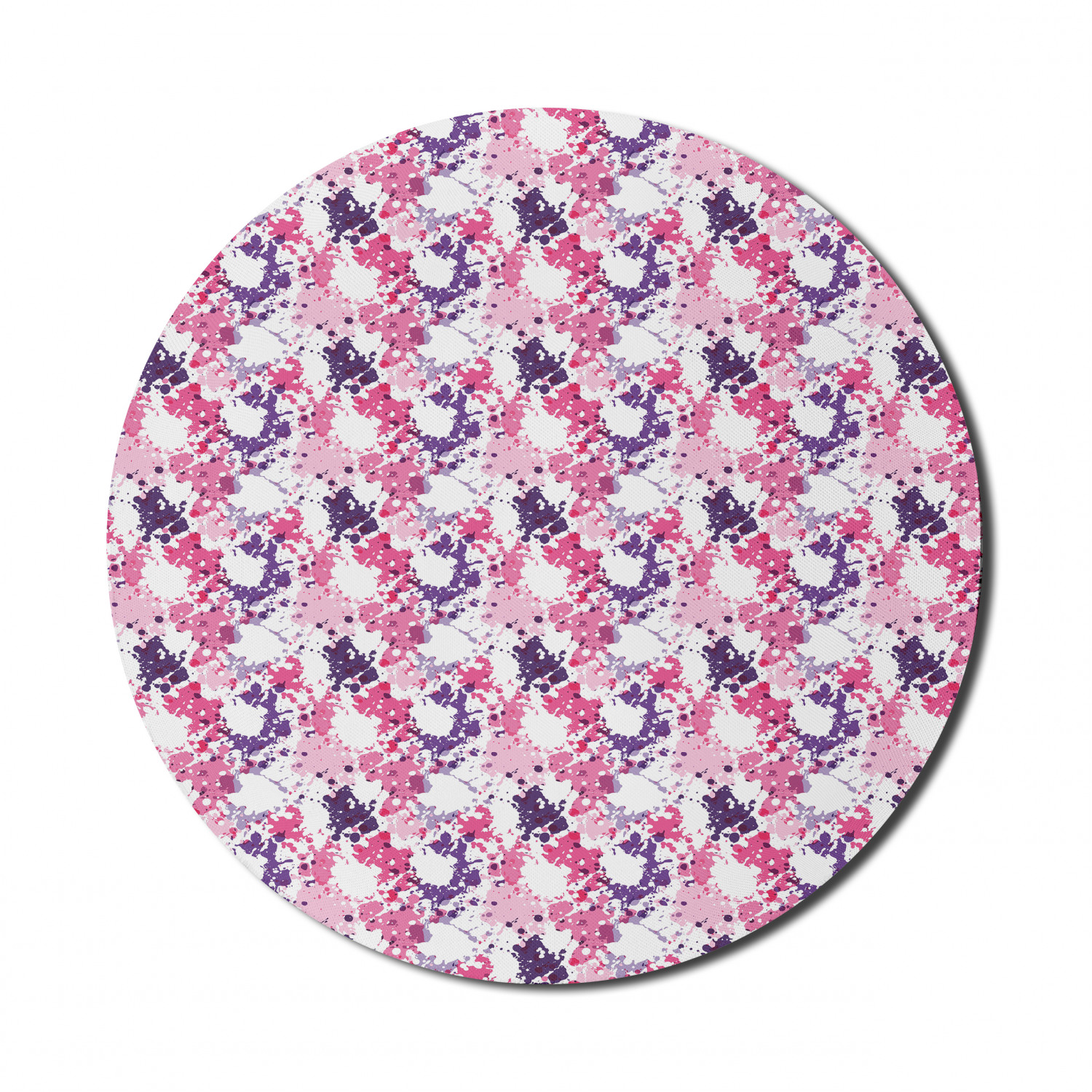 Ambesonne Absurd Pattern Round Non-Slip Rubber Modern Gaming Mousepad, 8" - Picture 84 of 123