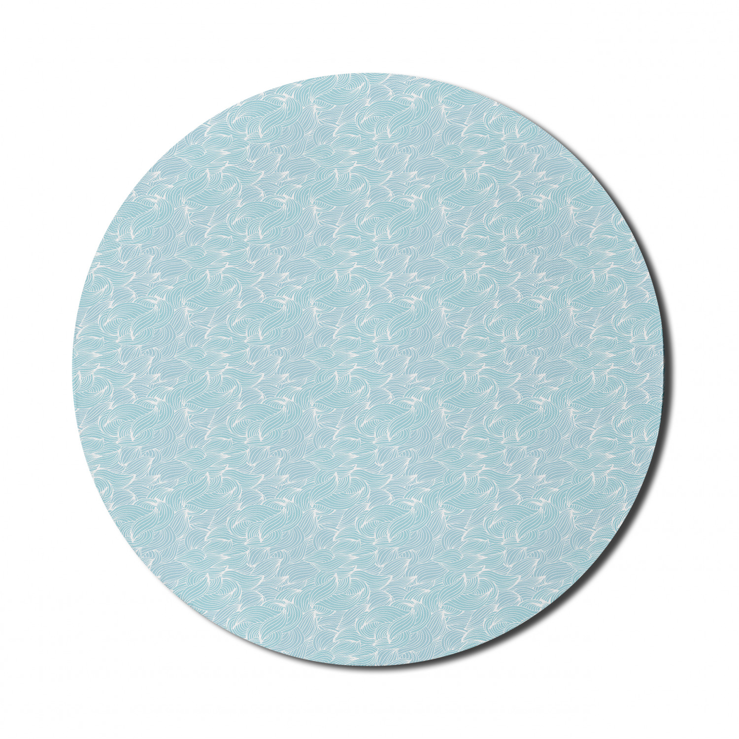 Ambesonne Absurd Pattern Round Non-Slip Rubber Modern Gaming Mousepad, 8" - Picture 118 of 123