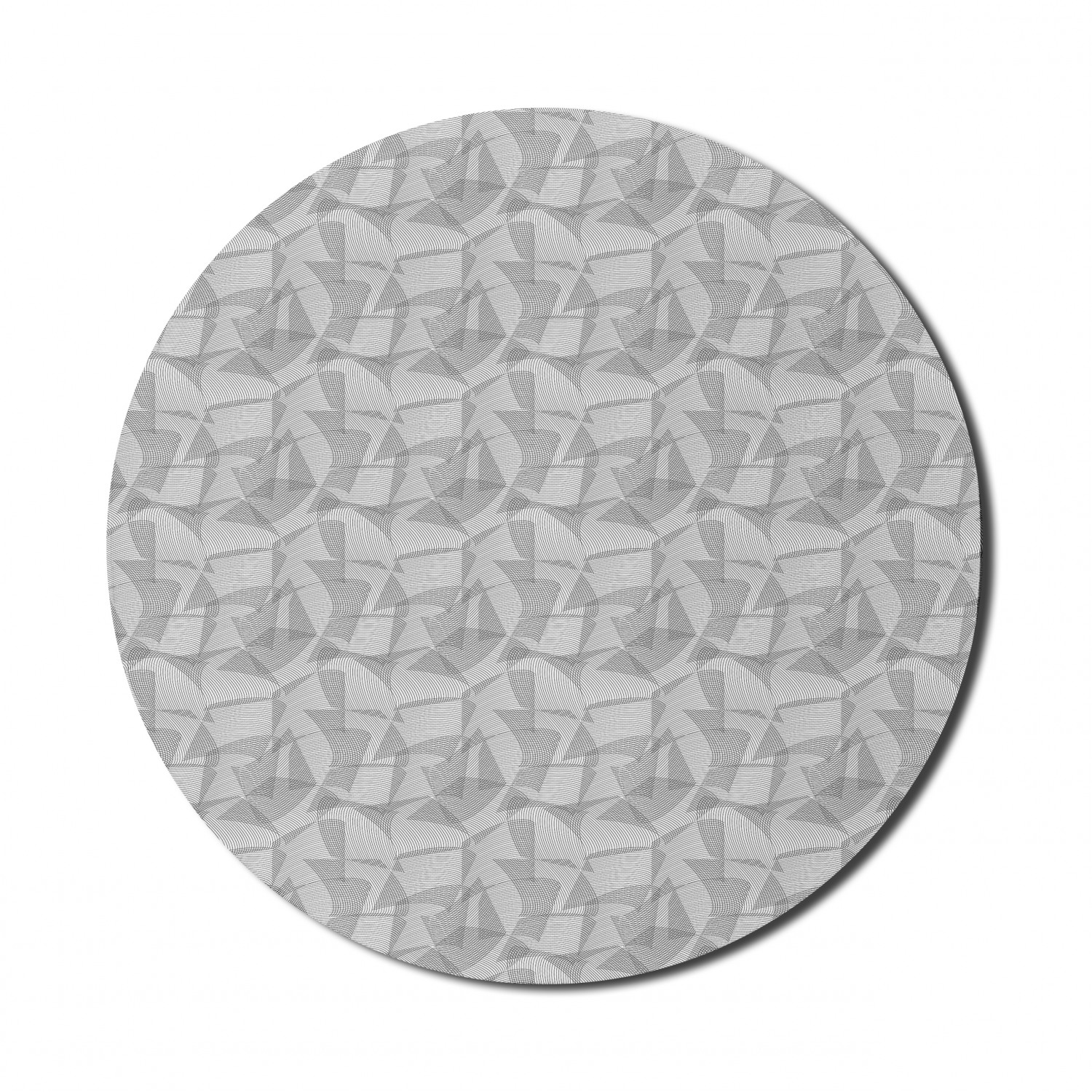 Ambesonne Absurd Pattern Round Non-Slip Rubber Modern Gaming Mousepad, 8" - Picture 30 of 123