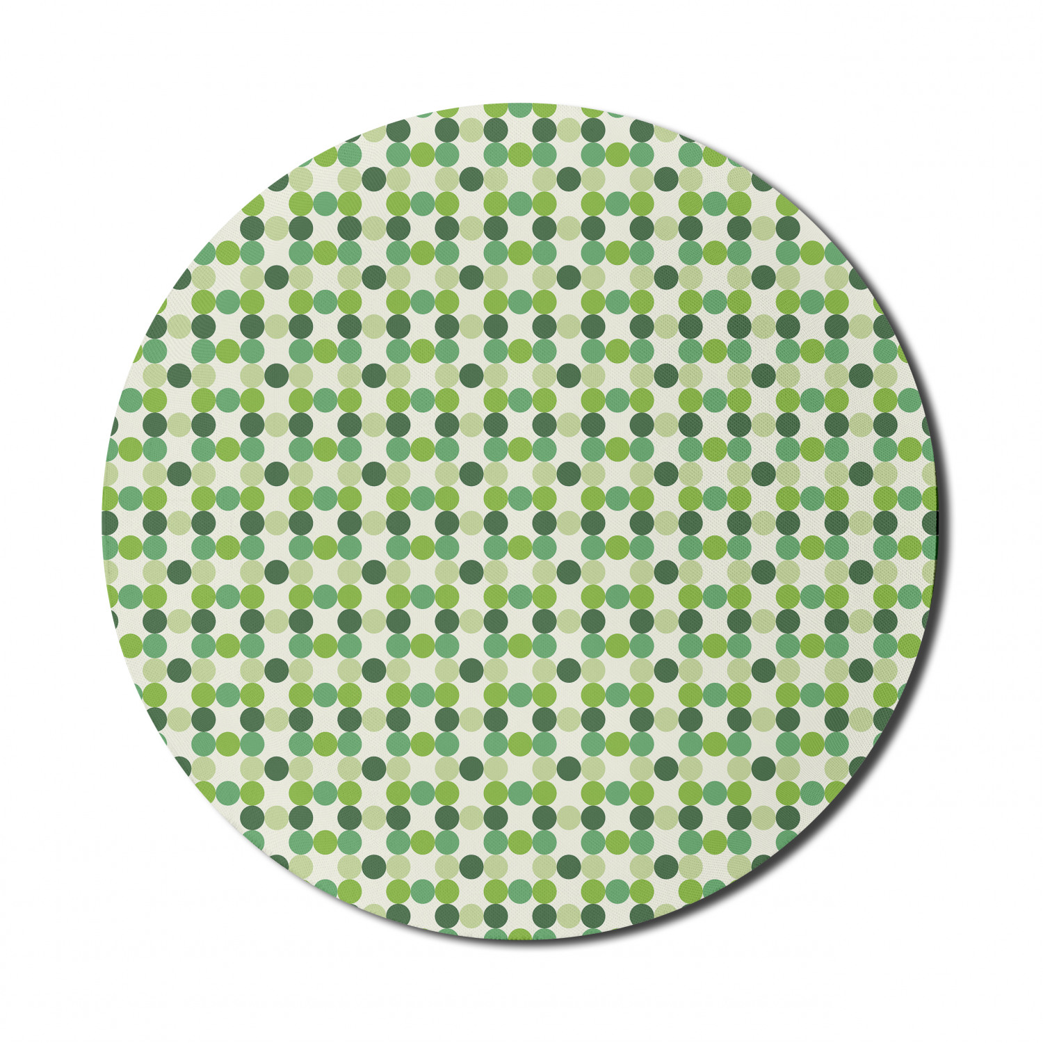 Ambesonne Green Print Round Non-Slip Rubber Modern Gaming Mousepad, 8" - Picture 16 of 123
