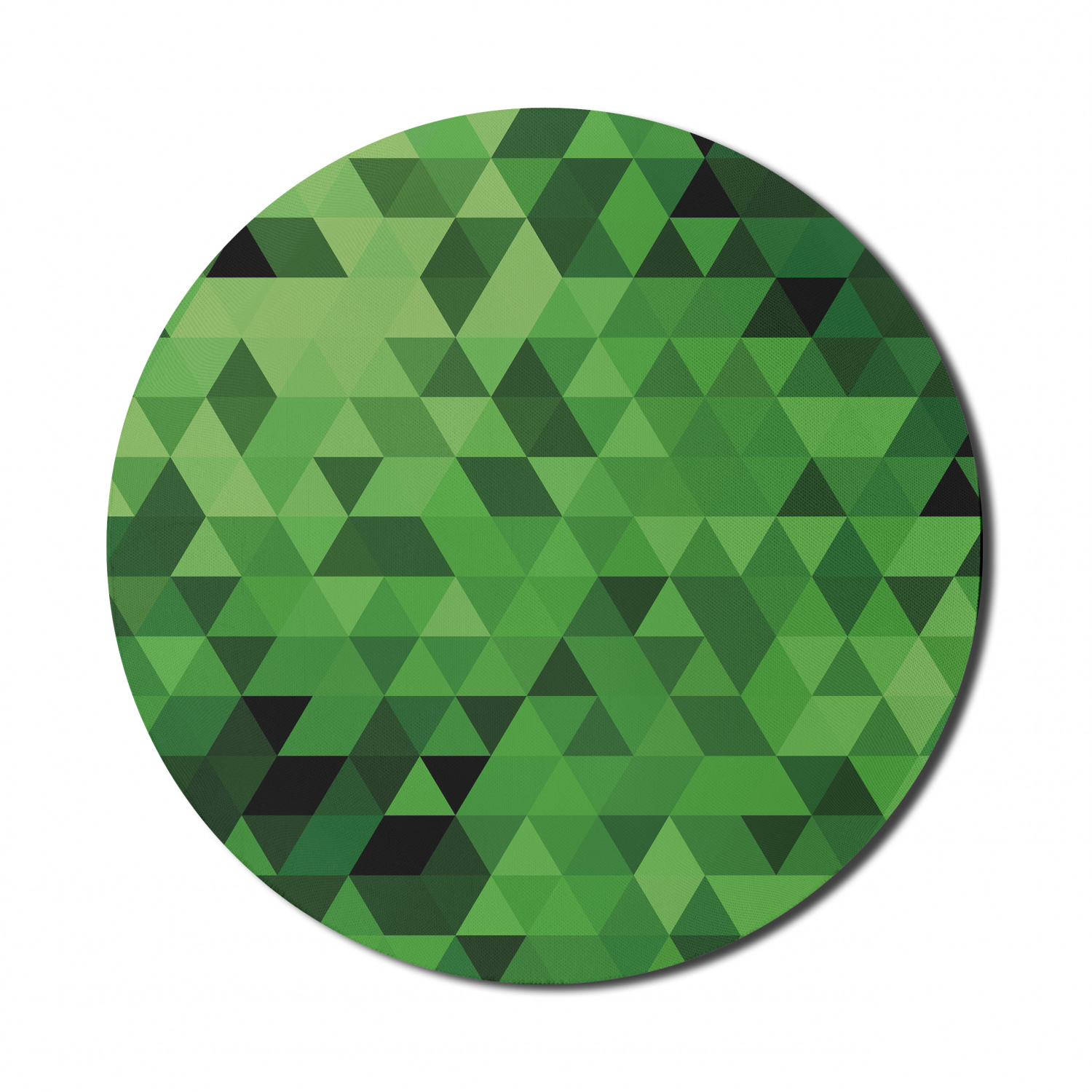 Ambesonne Green Print Round Non-Slip Rubber Modern Gaming Mousepad, 8" - Picture 102 of 123