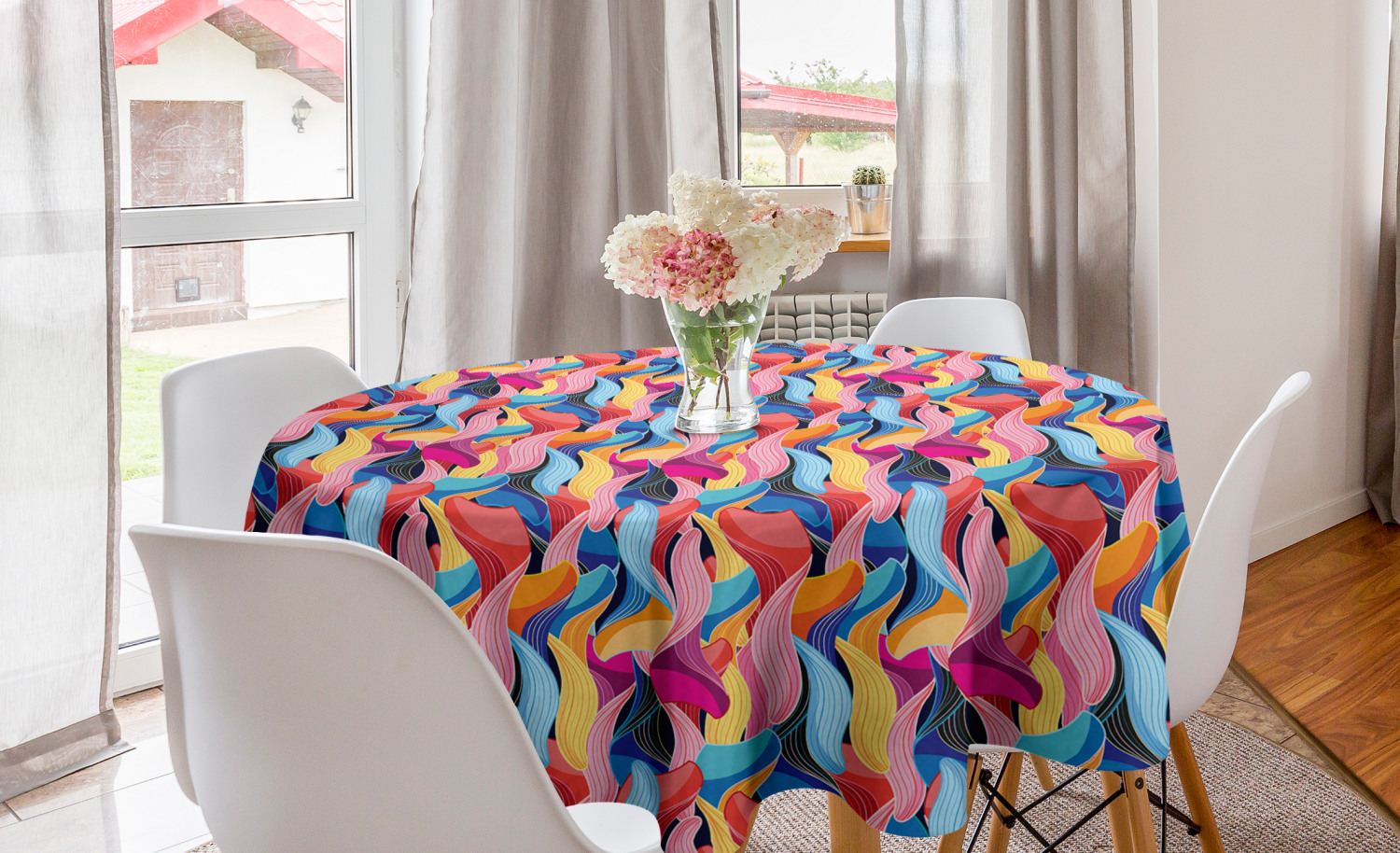 round dining room table covers