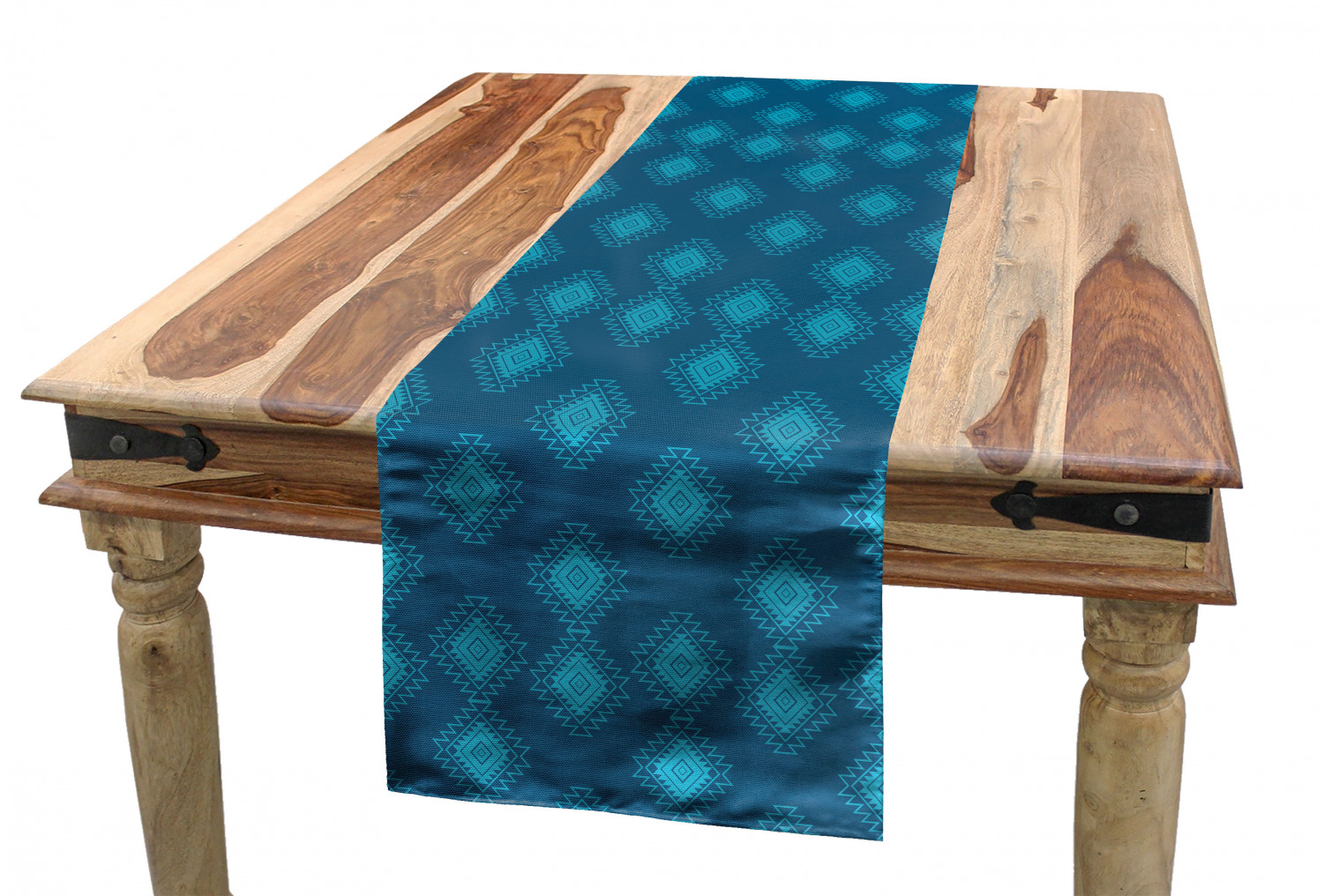 Ambesonne Ethnic Table Runner Dining Room Kitchen Decor in 3 Sizes - Picture 9 of 53