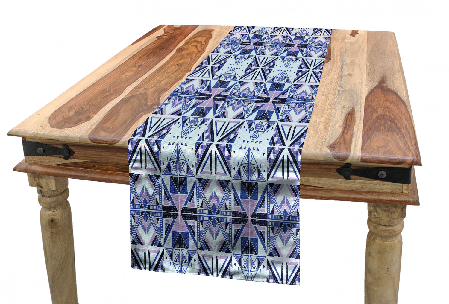 Ambesonne Ethnic Table Runner Dining Room Kitchen Decor in 3 Sizes - Picture 24 of 53