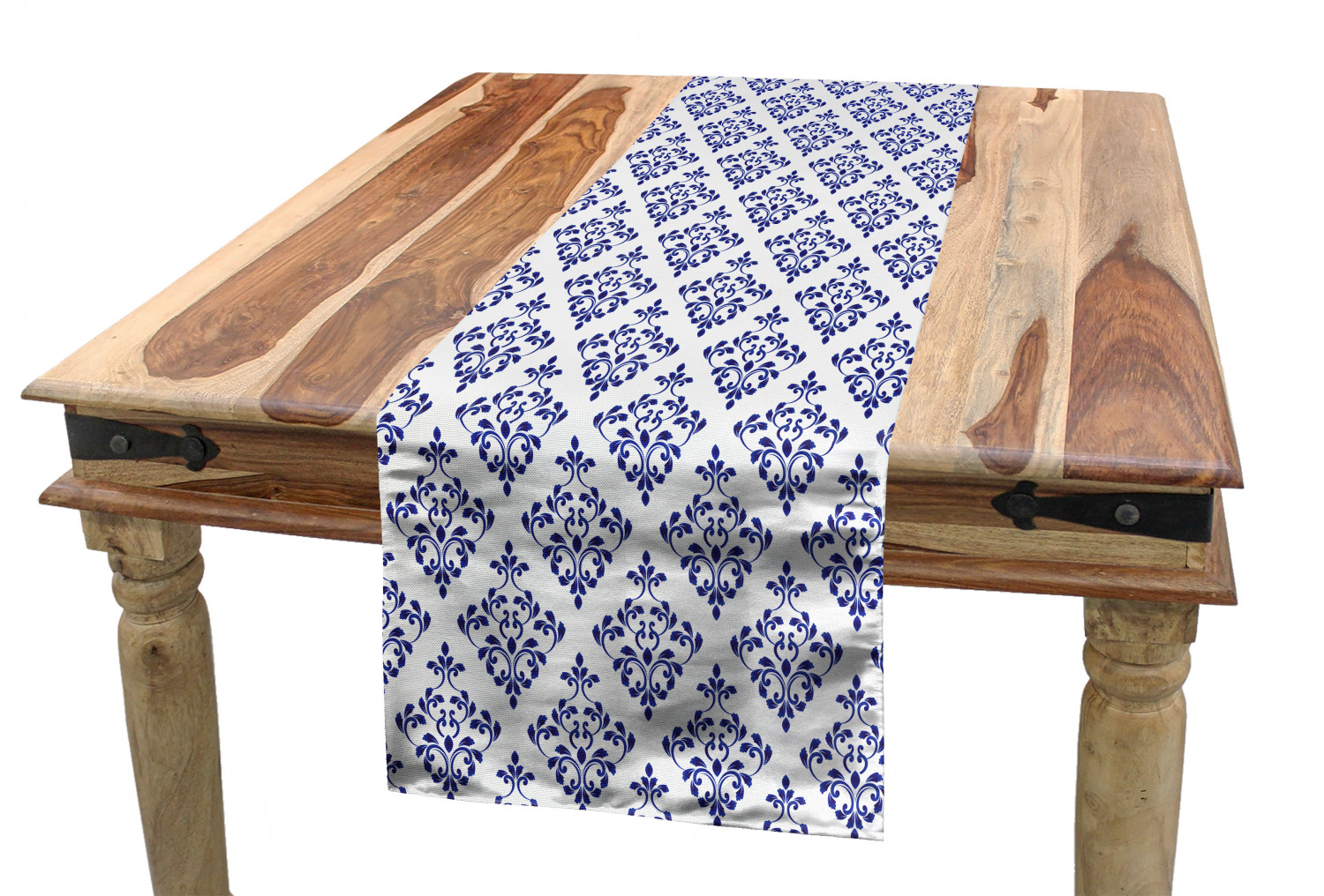 Ambesonne Ethnic Table Runner Dining Room Kitchen Decor in 3 Sizes - Picture 34 of 53