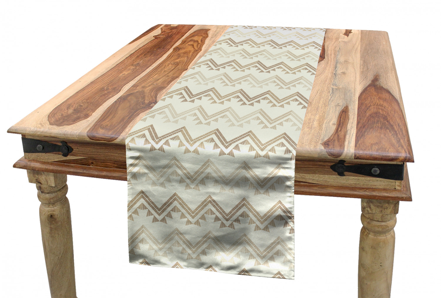 Ambesonne Ethnic Table Runner Dining Room Kitchen Decor in 3 Sizes - Picture 51 of 53
