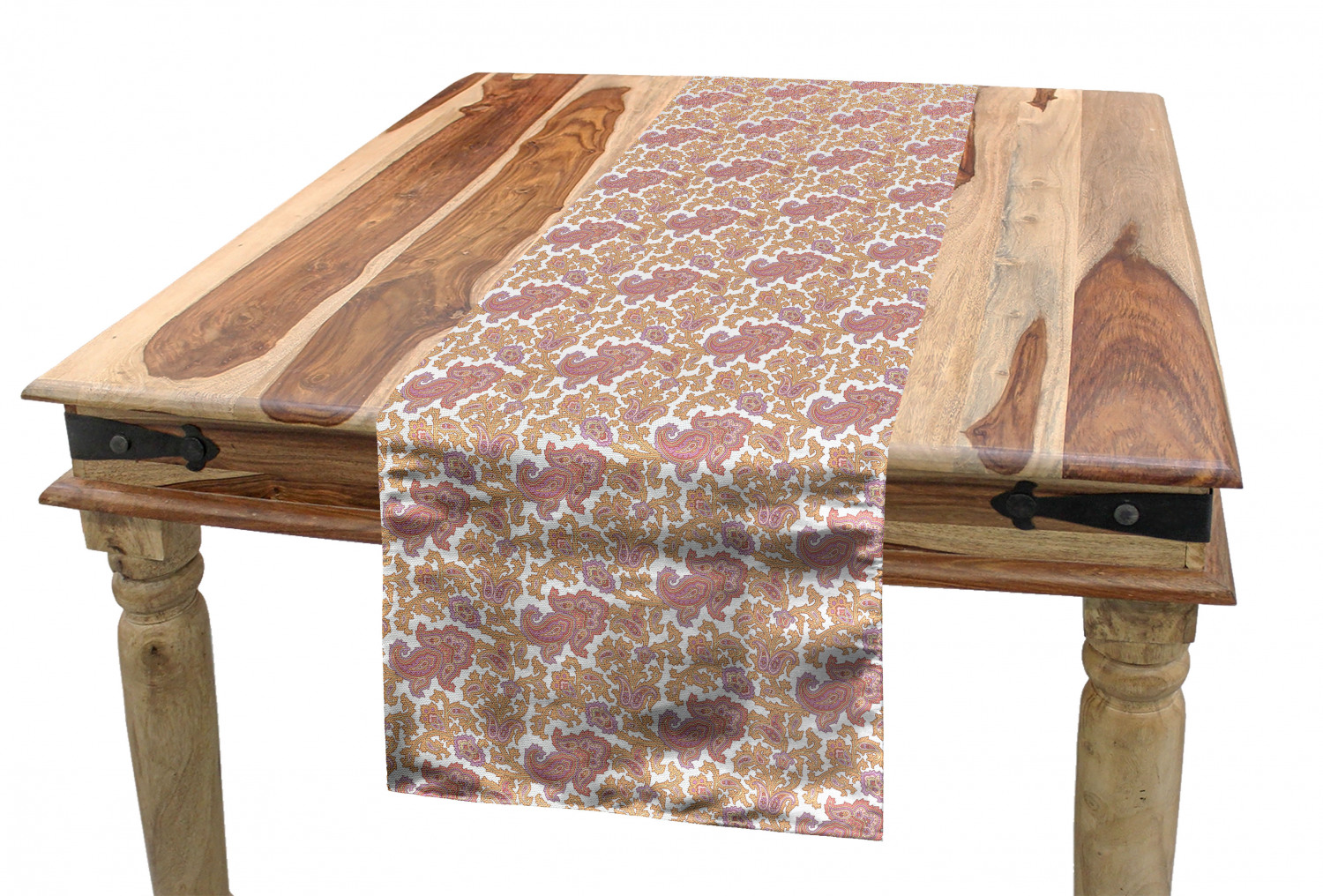 Ambesonne Ethnic Table Runner Dining Room Kitchen Decor in 3 Sizes - Picture 40 of 53