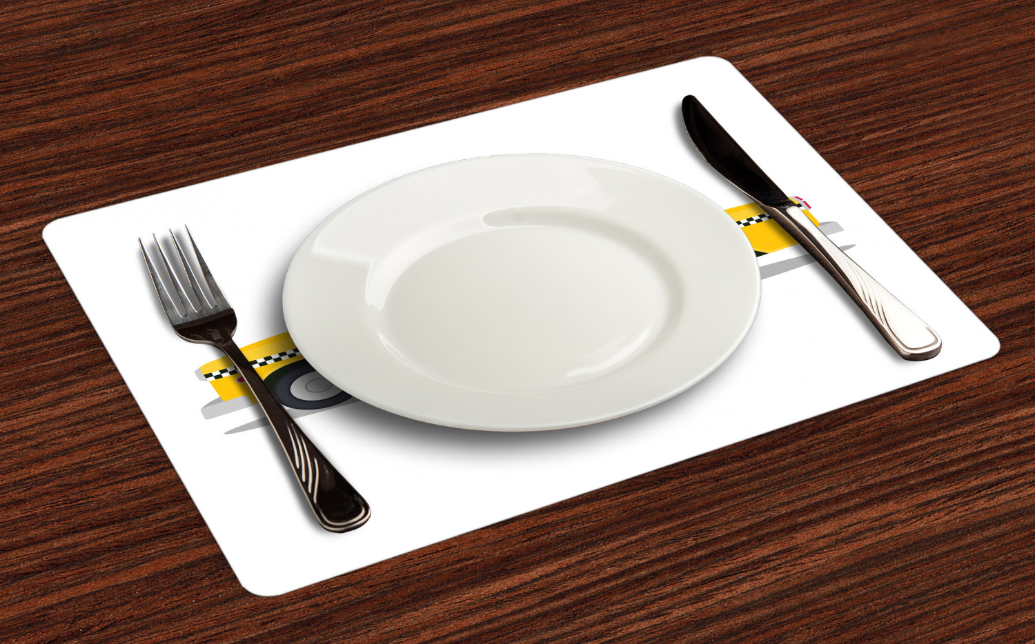 Ambesonne Fabric Place Mats 4 Piece Set Placemats for Dining Room Kitchen Table - Picture 142 of 152
