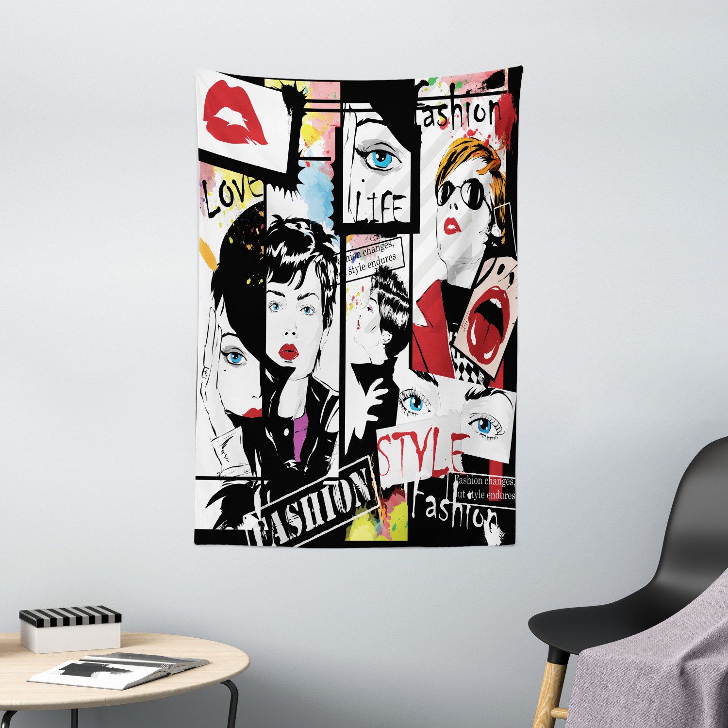 Wall tapestry for online teenage girl