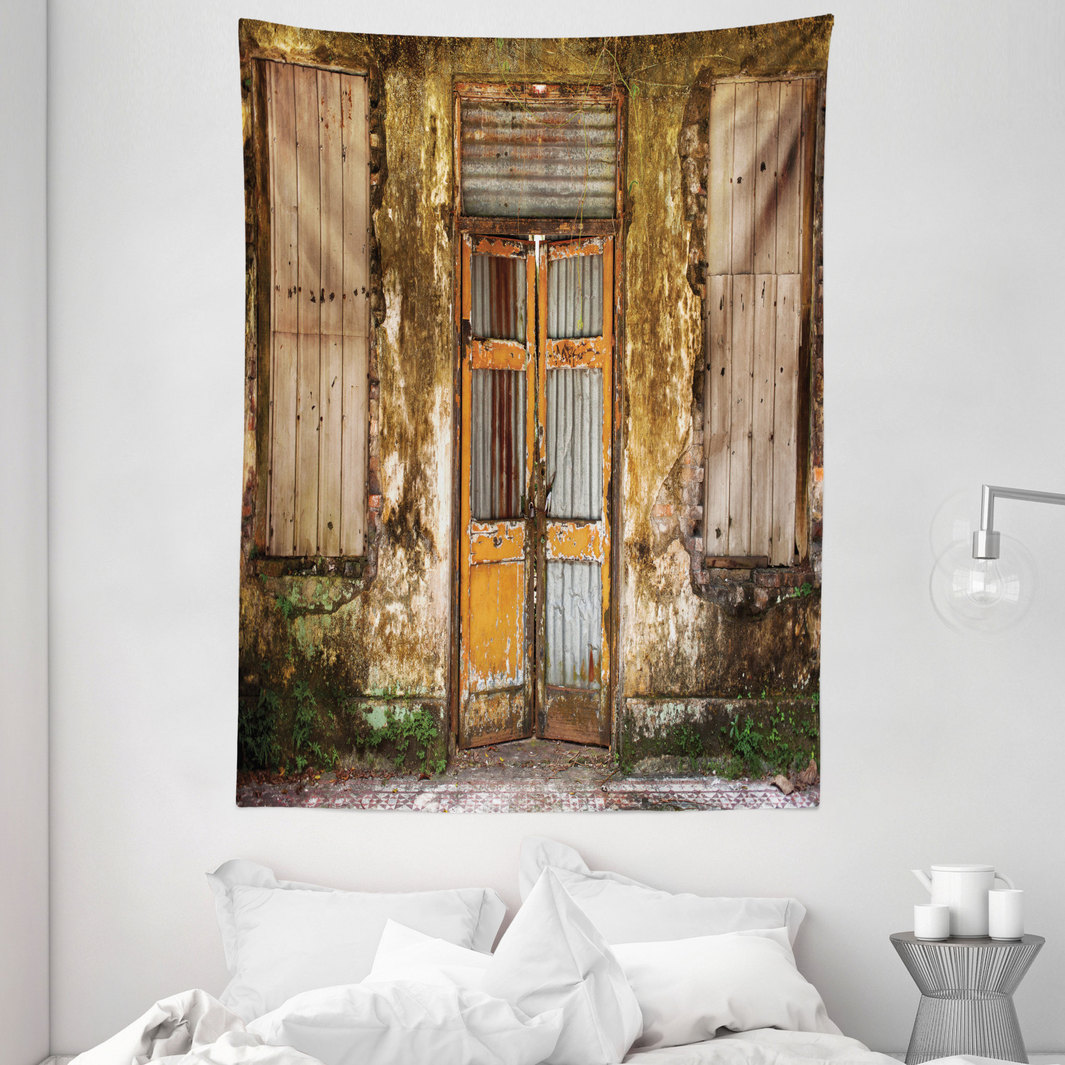 Tapestry best sale on door