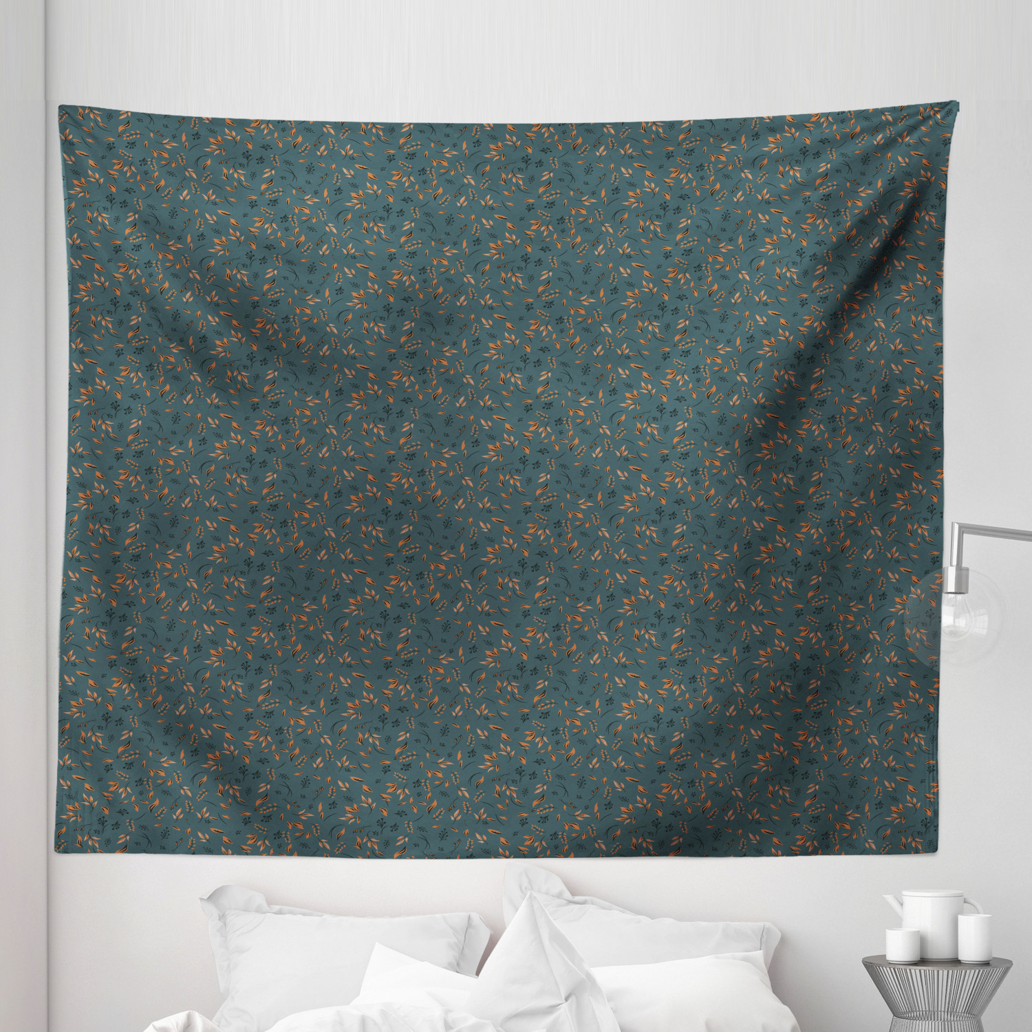 Ambesonne Floral Garden Microfiber Tapestry Wall Hanging Decor in 5 Sizes - Picture 6 of 27