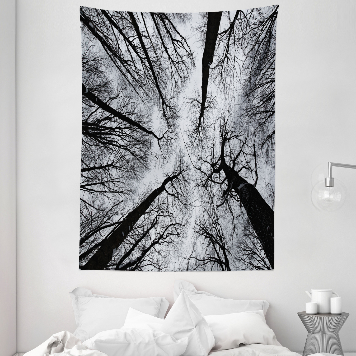 Dark discount grey tapestry