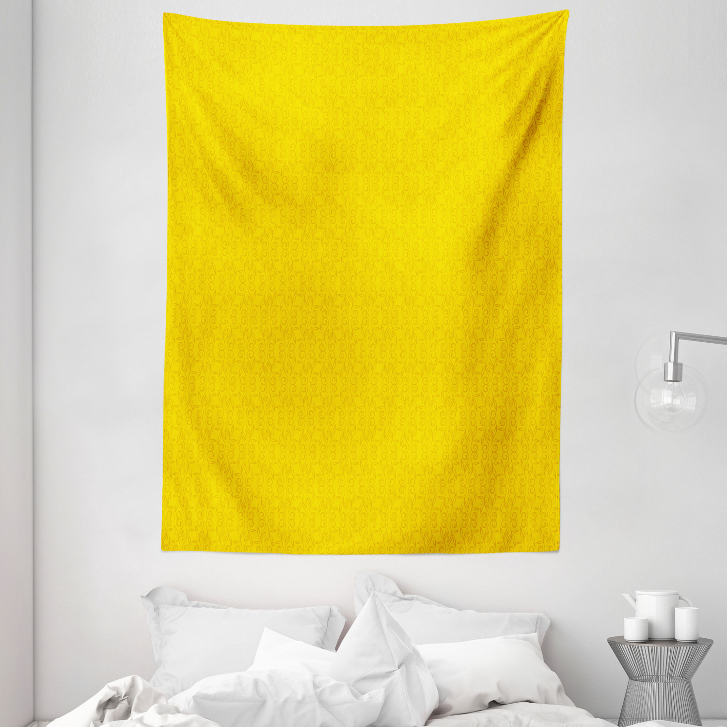 Modern Wandbehang Abstrakte Efeu-Blatt-Knospen Einfache Wohnzimmer Dekoration - Bild 3 von 3