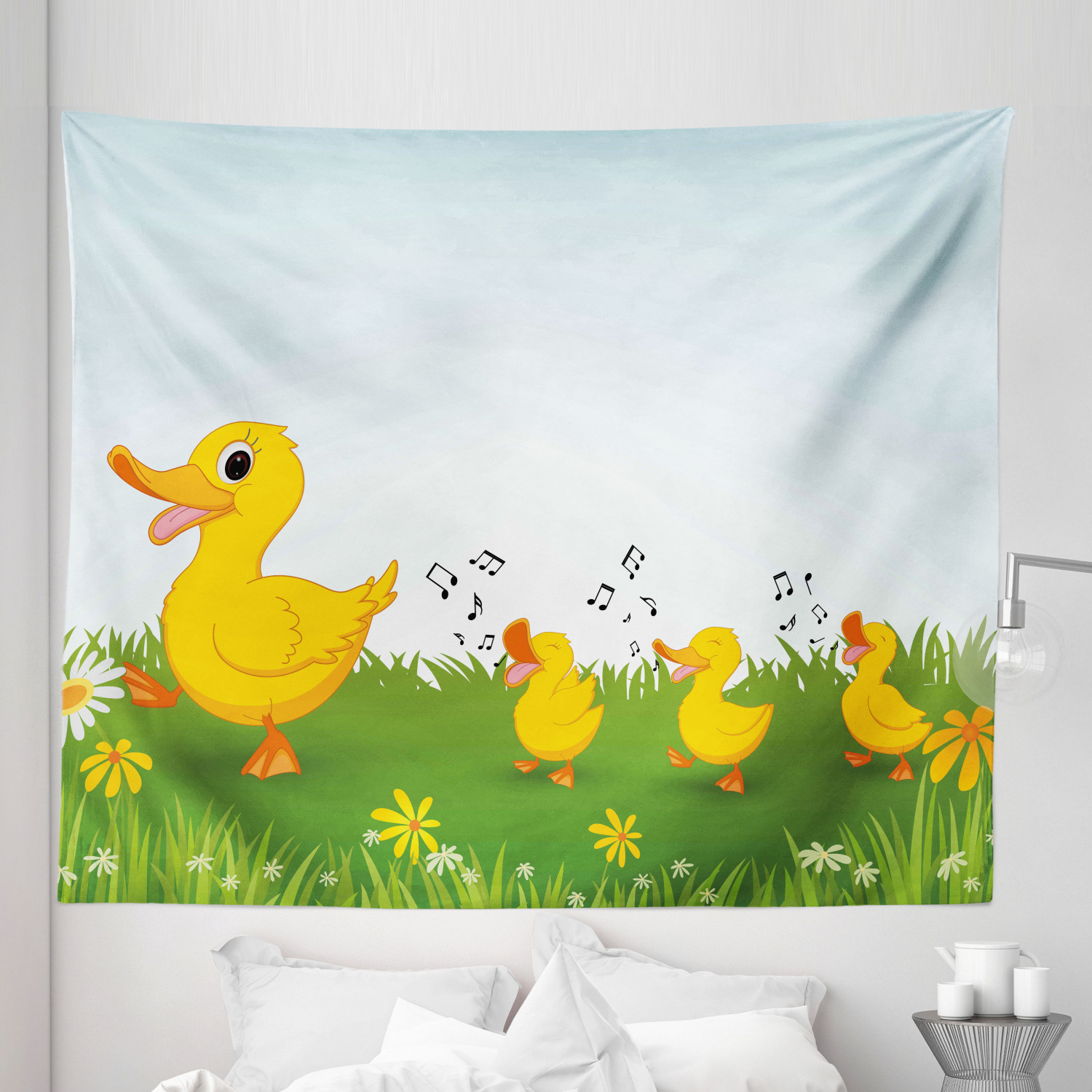 Ambesonne Animal Art Microfiber Tapestry Wall Hanging Decor in 5 Sizes - Picture 32 of 42