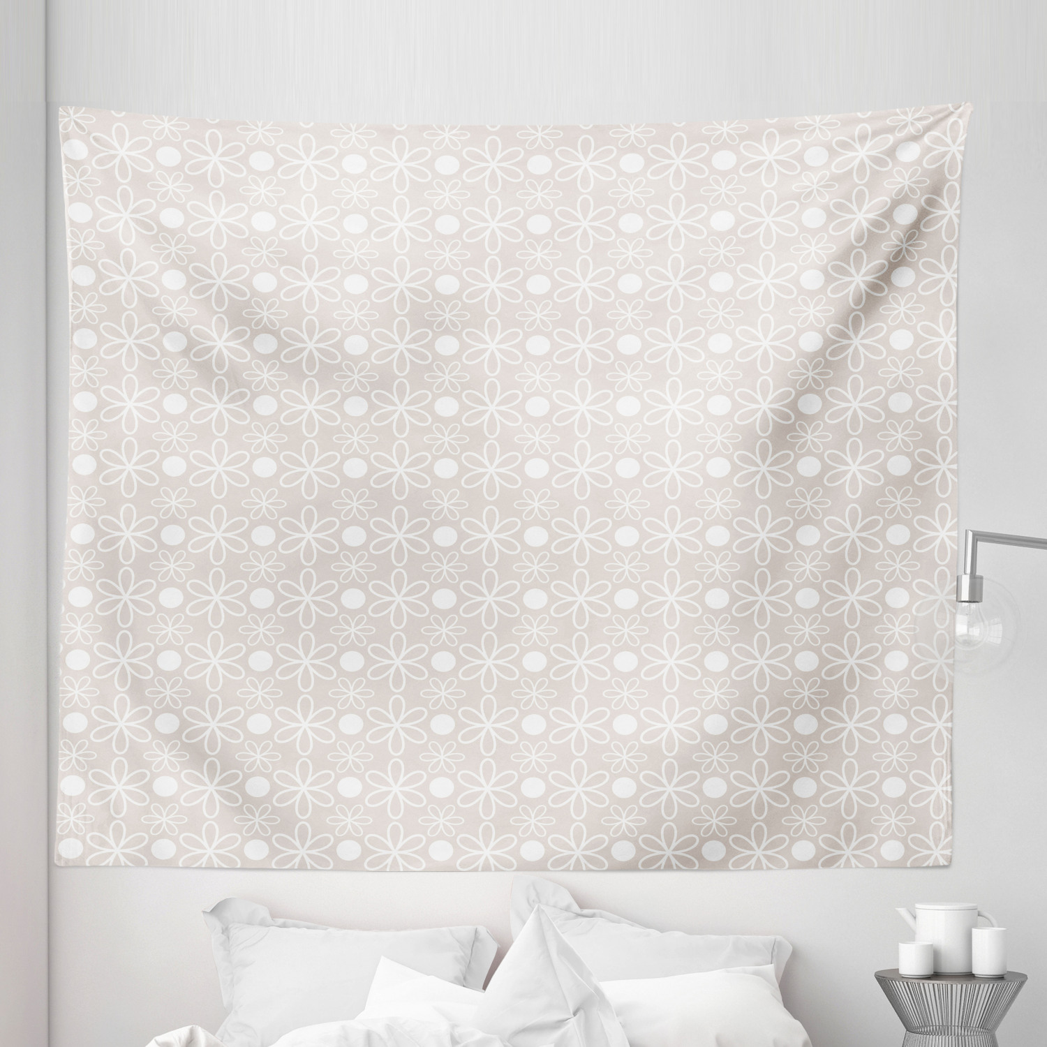 Ambesonne Floral Botany Microfiber Tapestry Wall Hanging Decor in 5 Sizes - Picture 26 of 42
