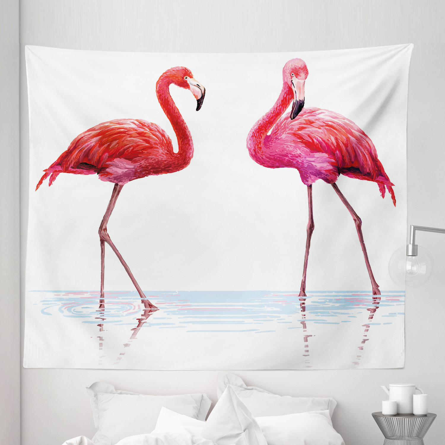 Ambesonne Animal Art Microfiber Tapestry Wall Hanging Decor in 5 Sizes - Picture 21 of 42