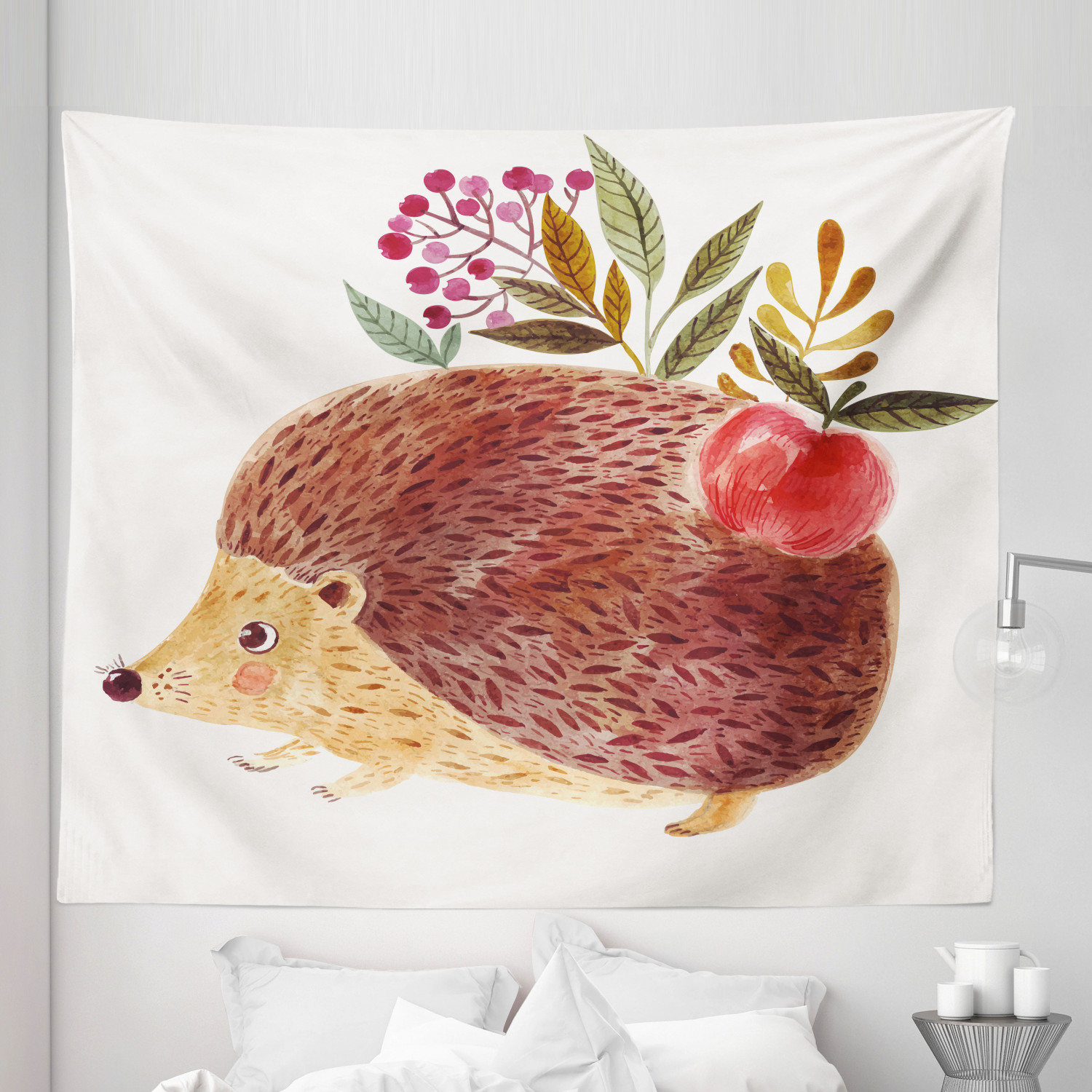 Ambesonne Animal Art Microfiber Tapestry Wall Hanging Decor in 5 Sizes - Picture 26 of 42