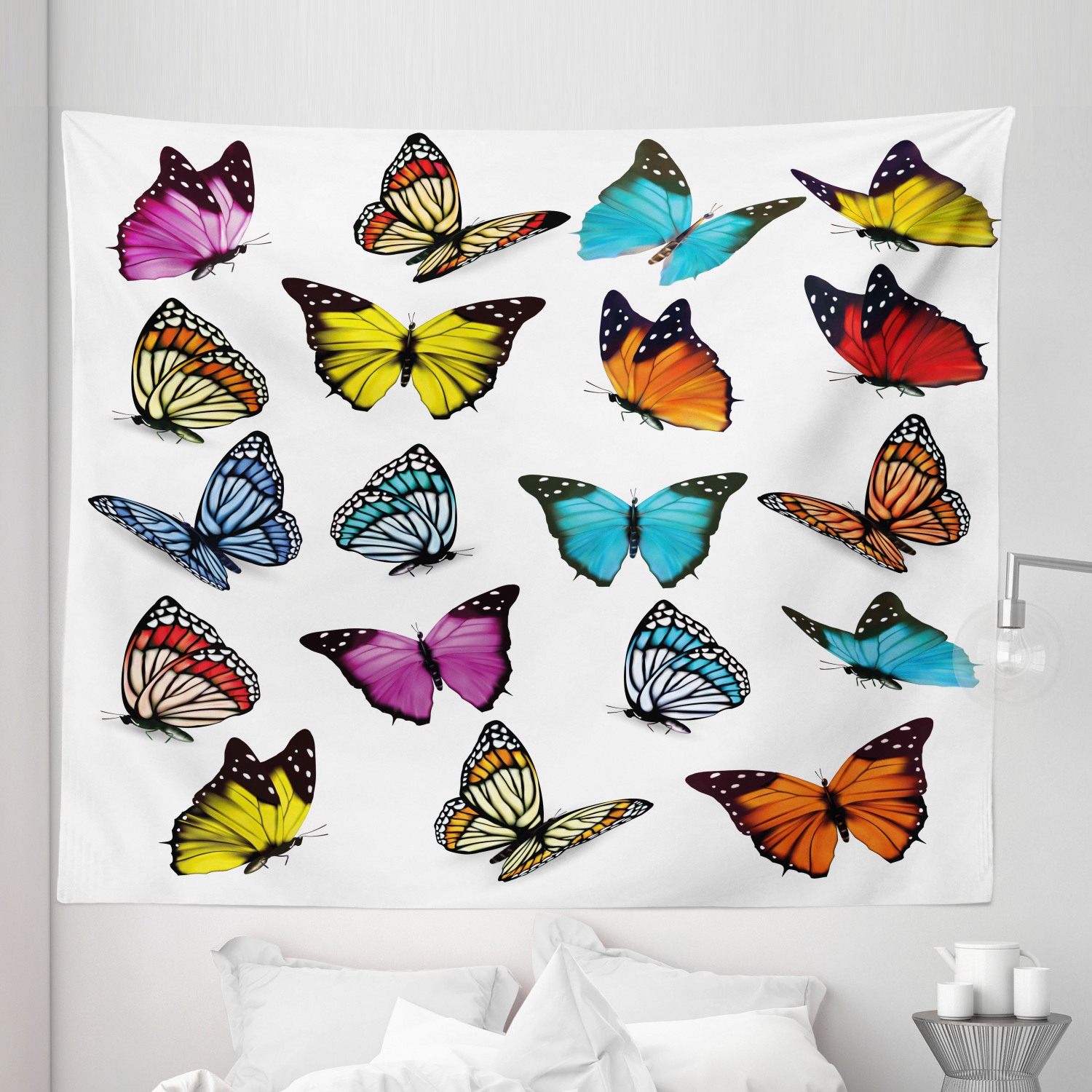 Ambesonne Animal Art Microfiber Tapestry Wall Hanging Decor in 5 Sizes - Picture 8 of 42