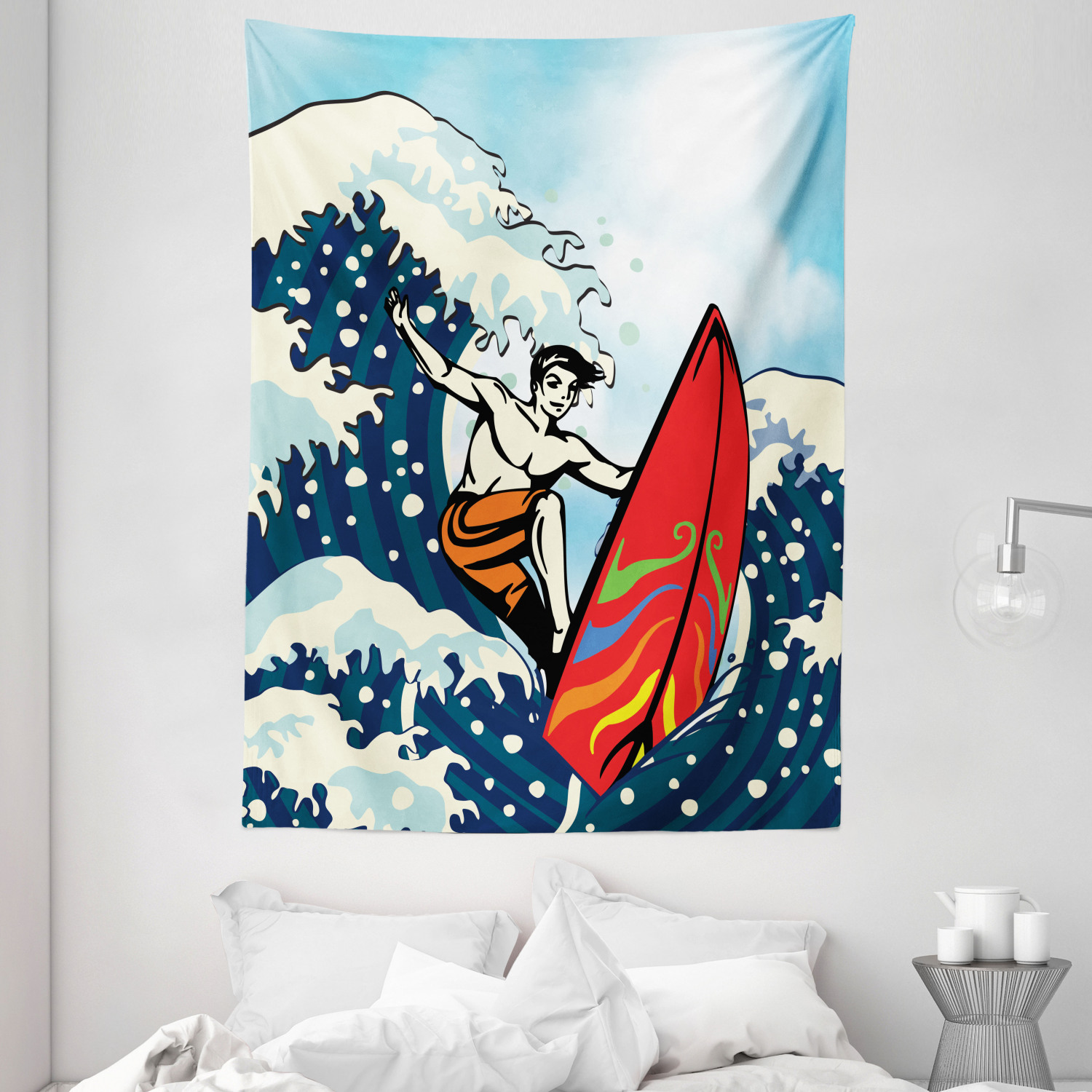 Surf wall online hanging