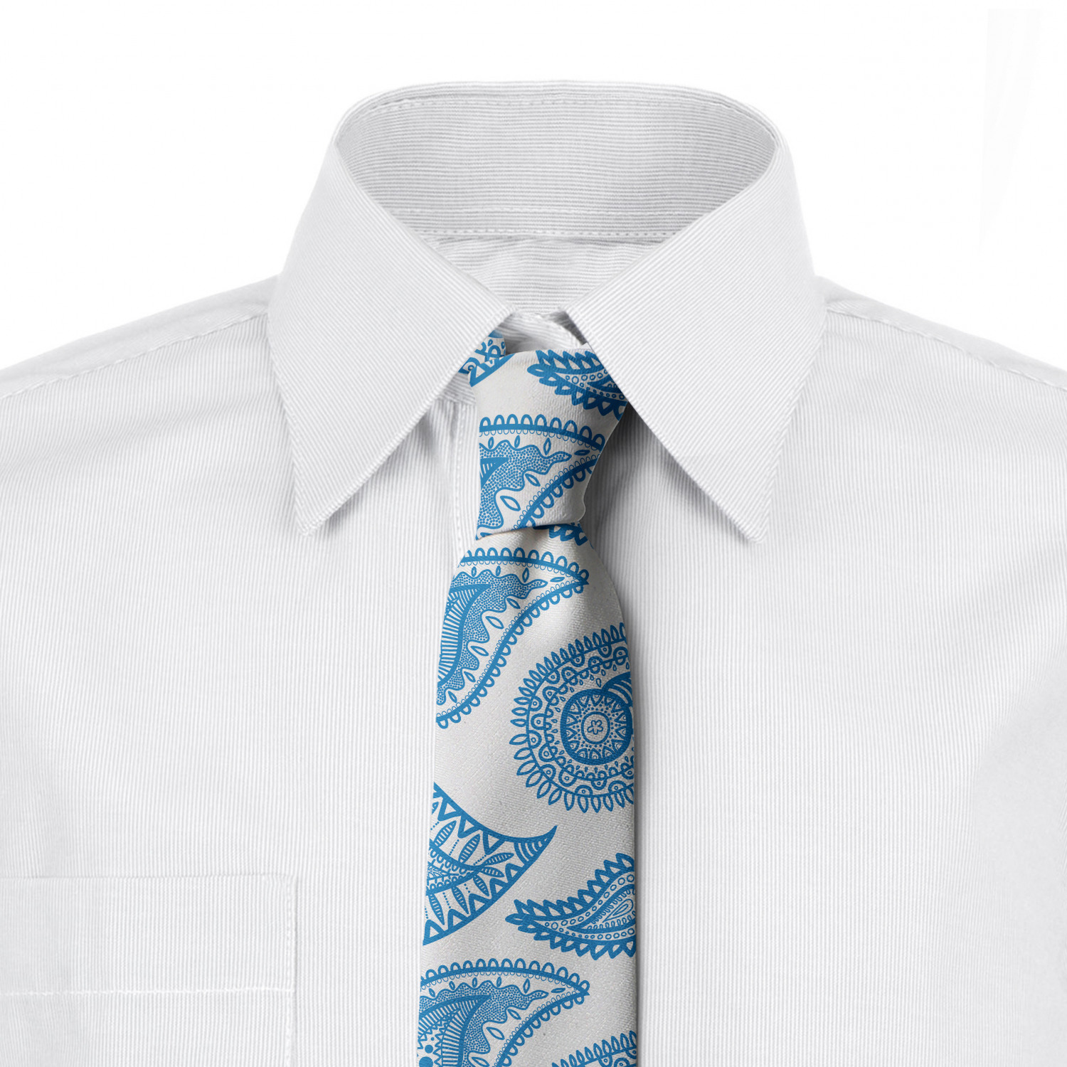 ambesonne multicolor modern men's tie