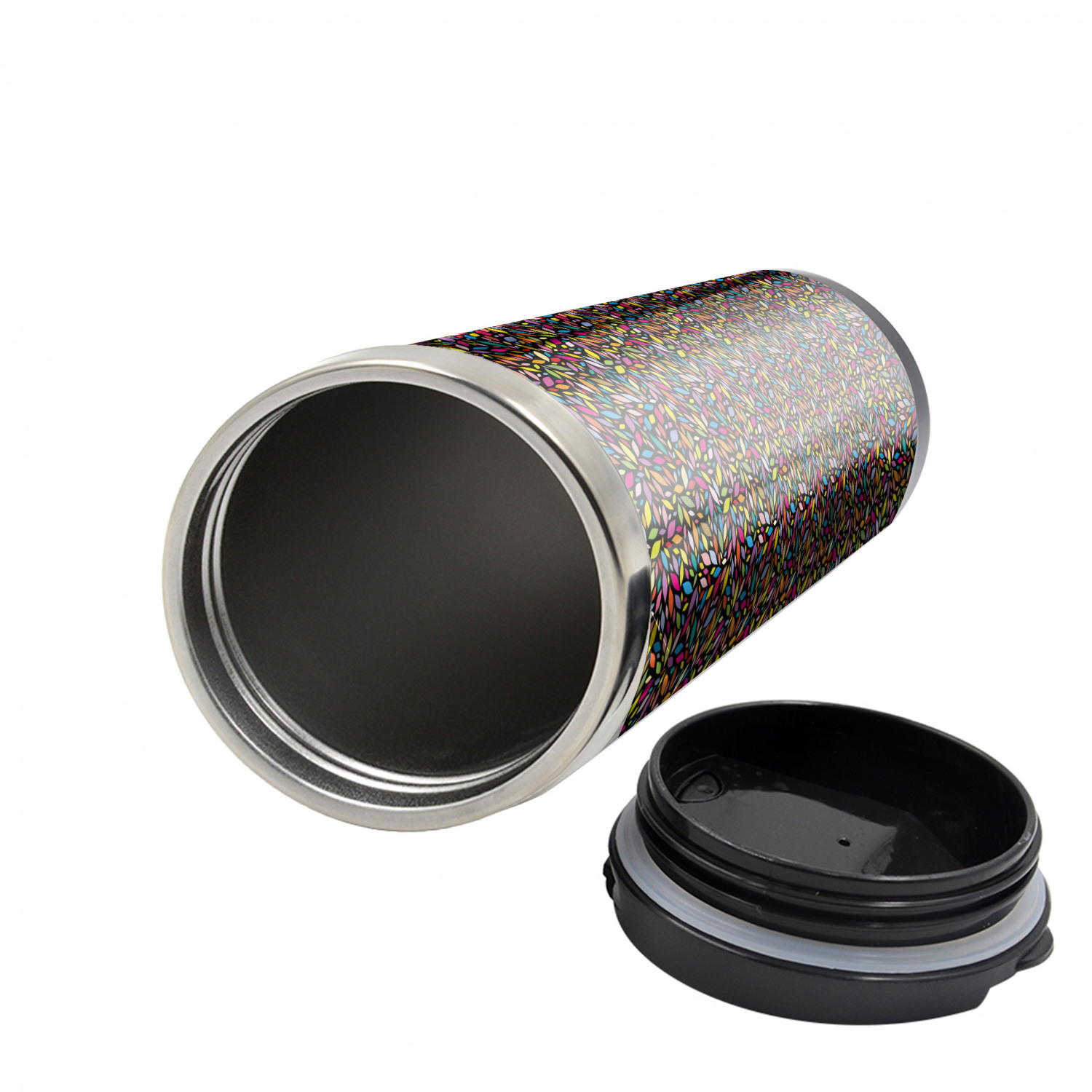 Travel Mug 16, carbon fiber