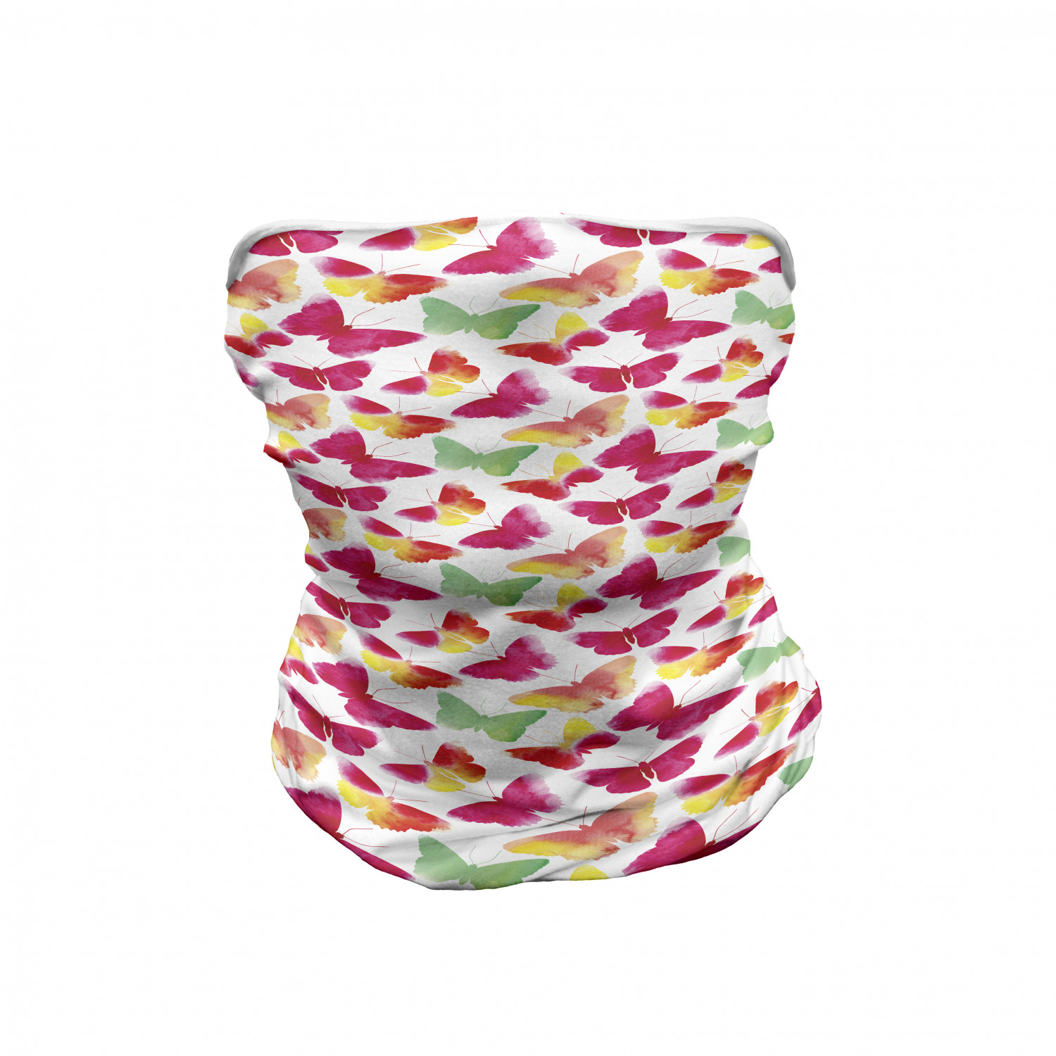 Ambesonne Butterfly Neck Gaiter Printed Fabric Face Guard for Protection - Bild 218 von 244