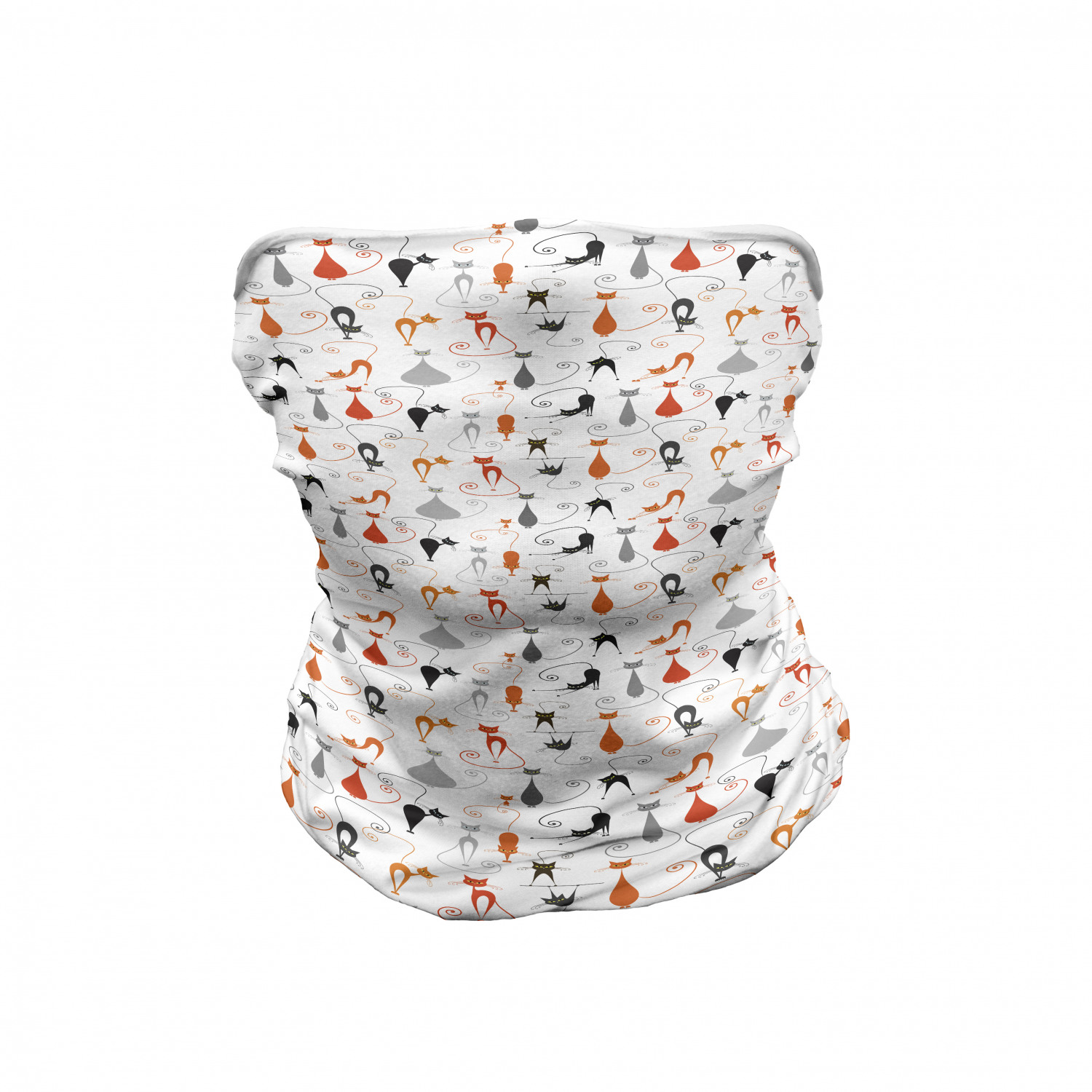 Ambesonne Butterfly Neck Gaiter Printed Fabric Face Guard for Protection - Bild 66 von 244