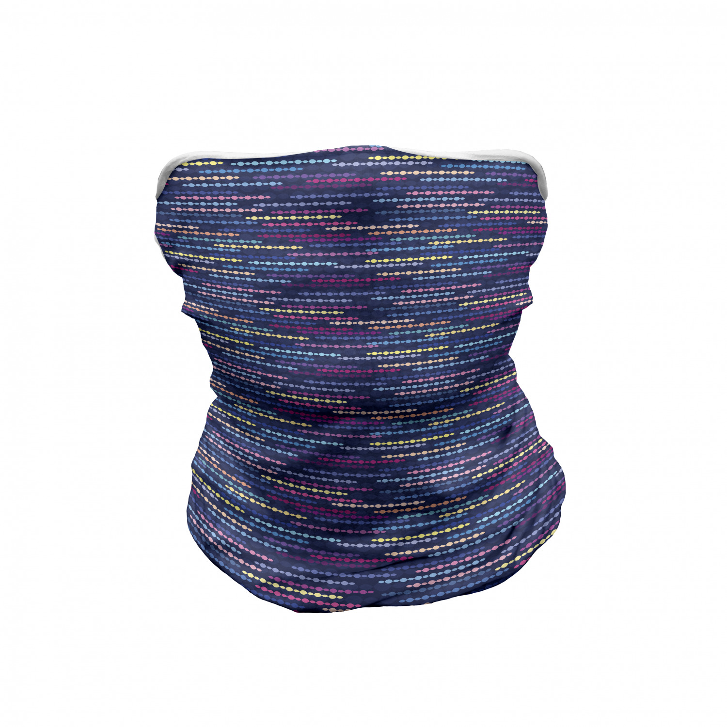 Ambesonne Colorful Scene Neck Gaiter Printed Fabric Face Guard for