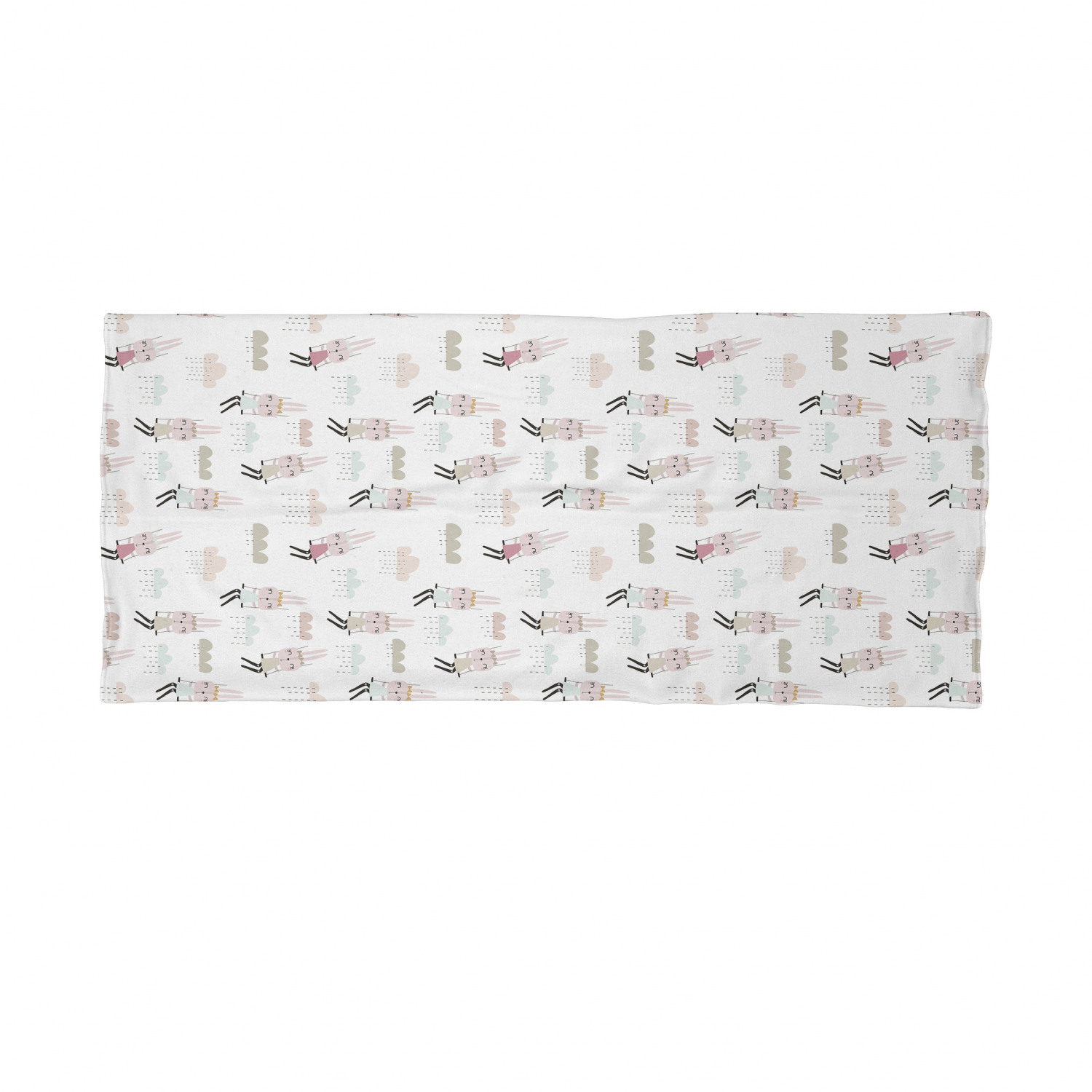 Ambesonne Butterfly Neck Gaiter Printed Fabric Face Guard for Protection - Bild 95 von 244