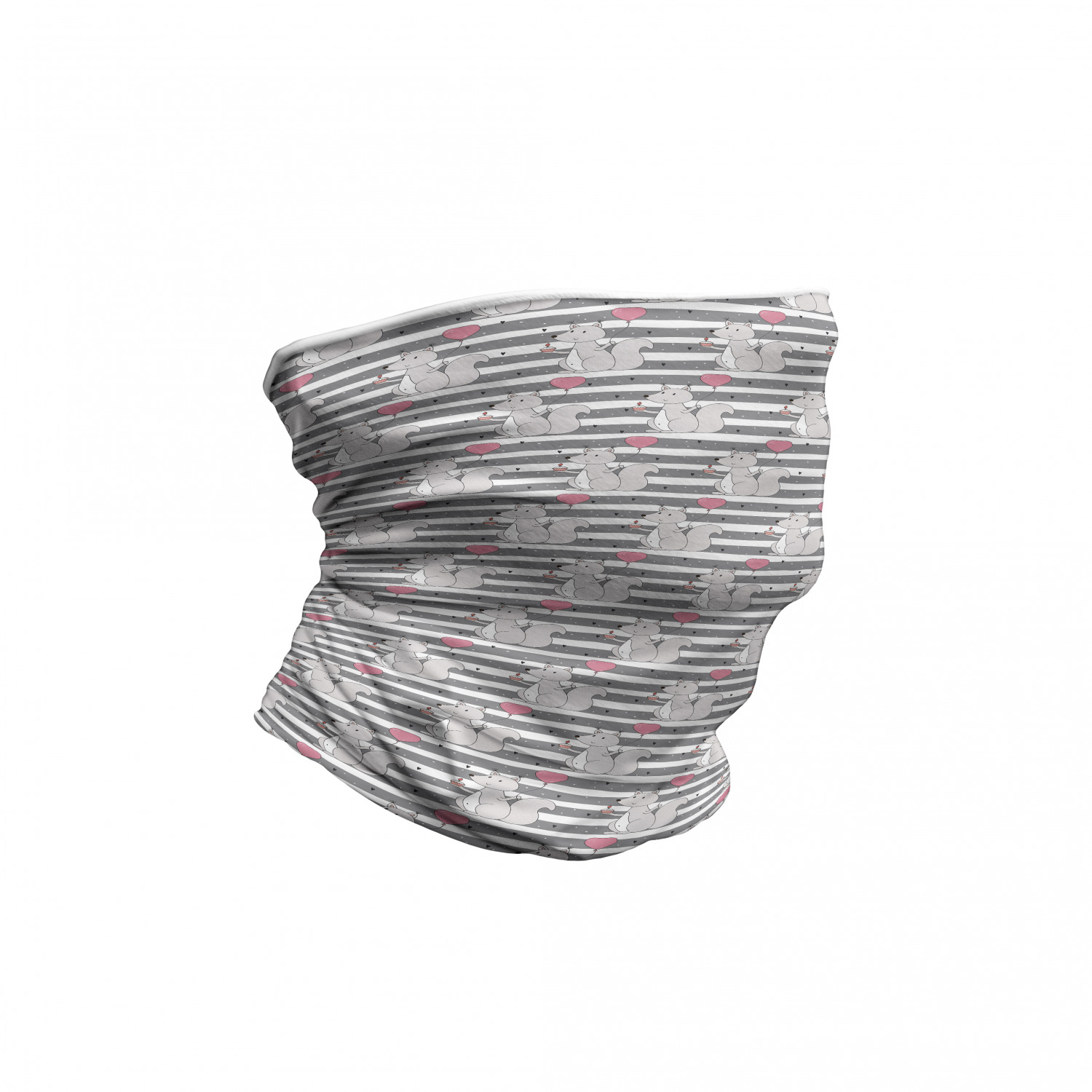 Ambesonne Butterfly Neck Gaiter Printed Fabric Face Guard for Protection - Bild 201 von 244