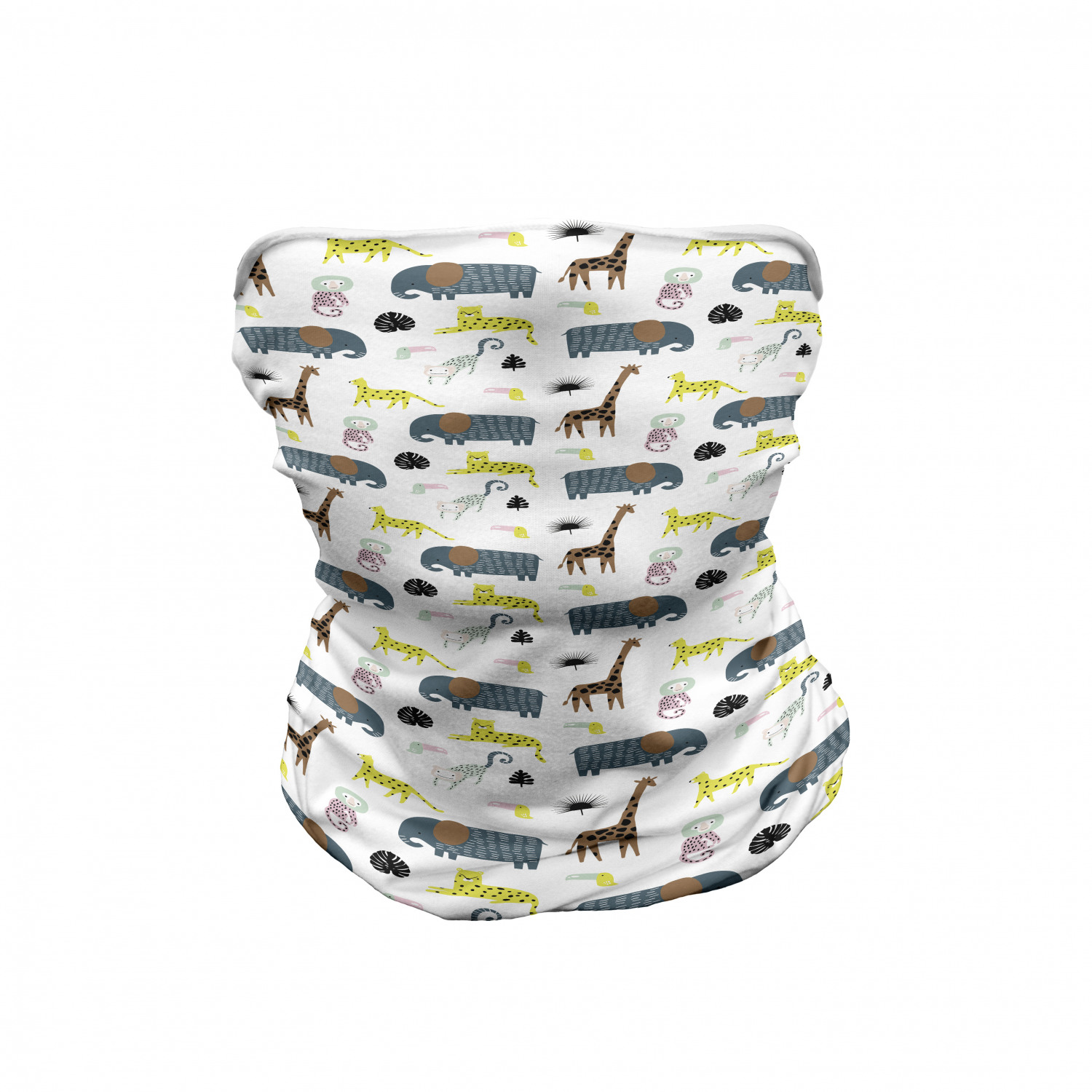 Ambesonne Butterfly Neck Gaiter Printed Fabric Face Guard for Protection - Bild 186 von 244