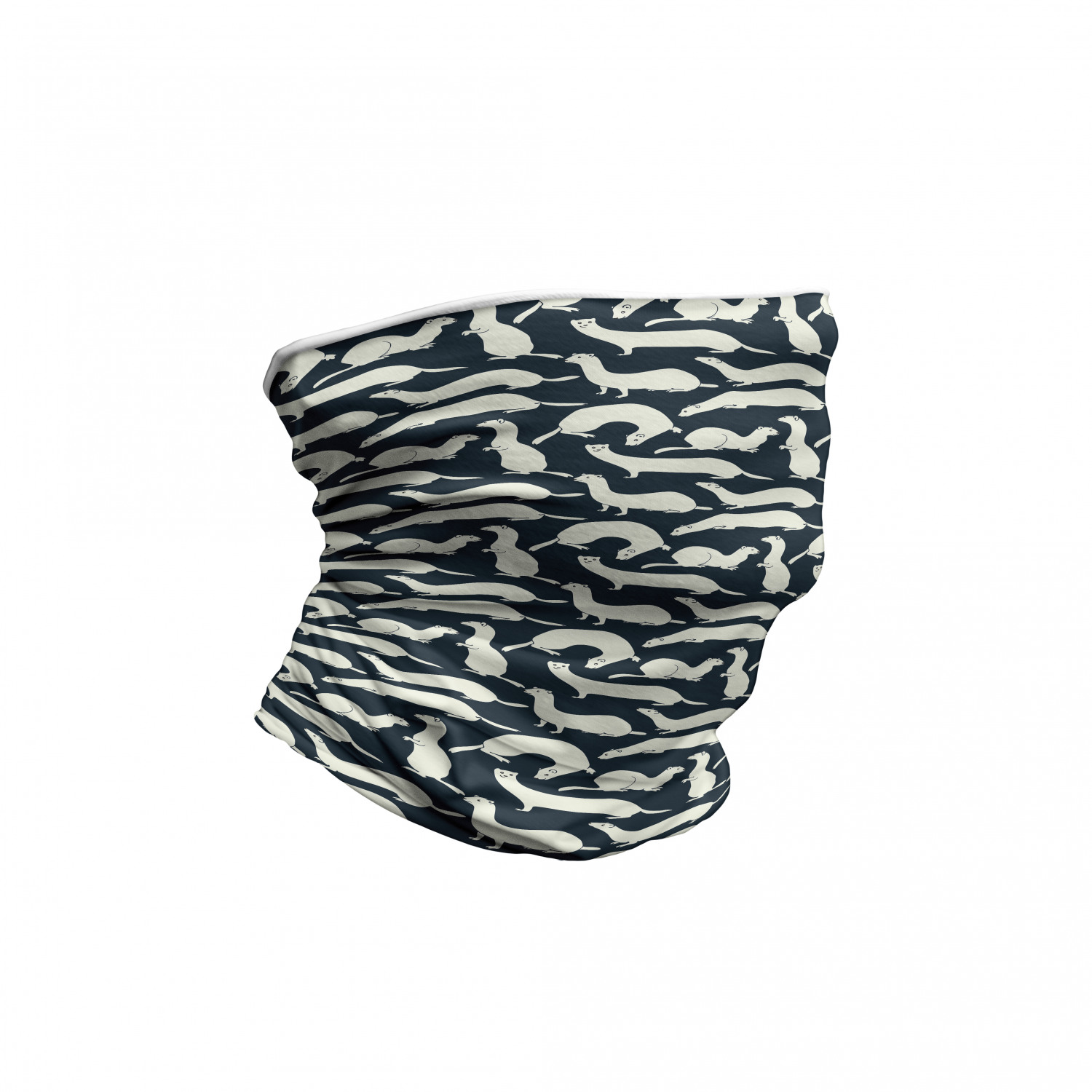 Ambesonne Butterfly Neck Gaiter Printed Fabric Face Guard for Protection - Bild 225 von 244