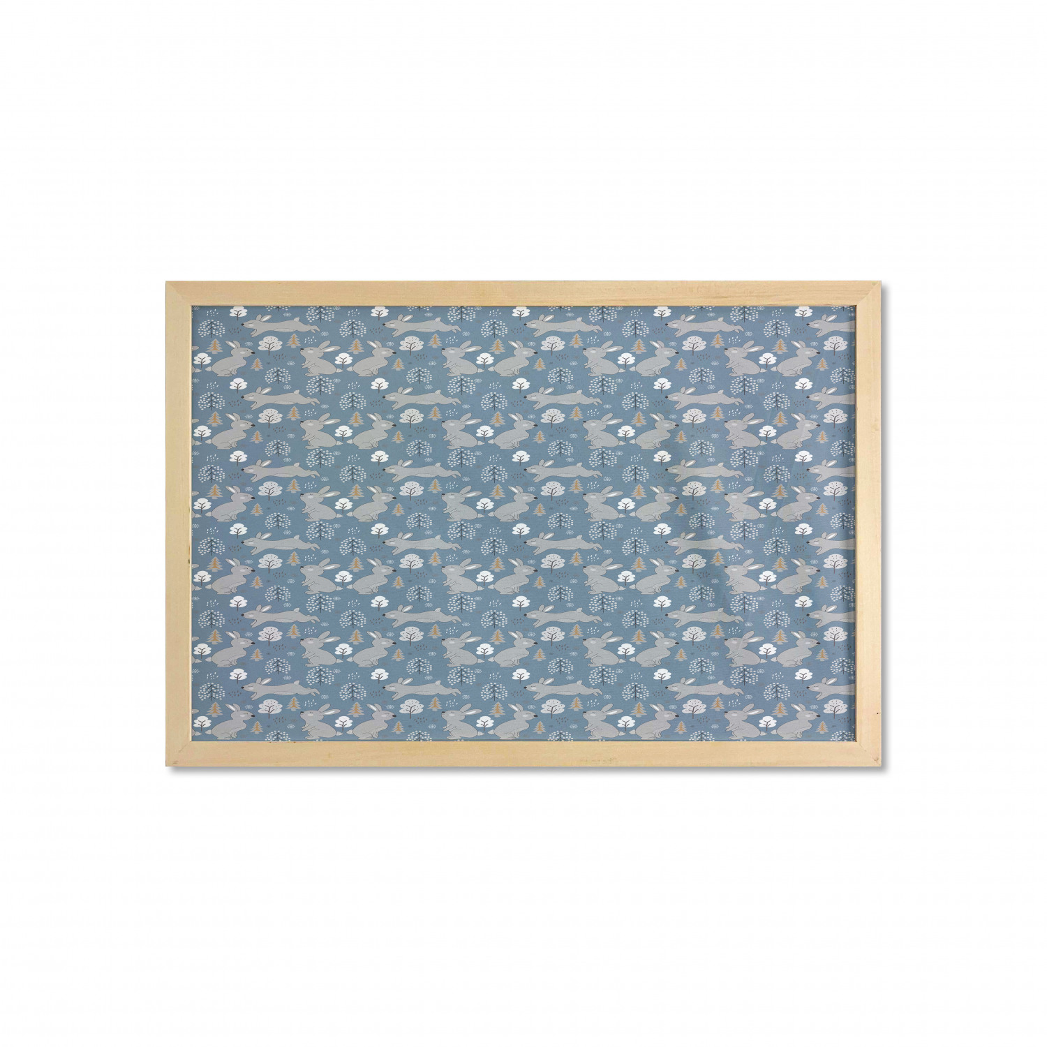 Ambesonne Bunny Wall Art with Wide Frame for Bathrooms Living Room - Picture 94 of 123