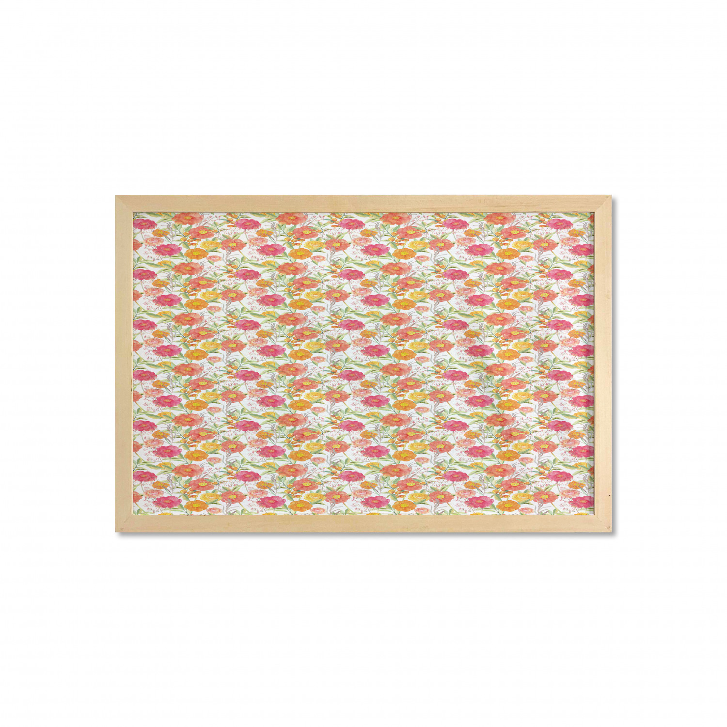 Ambesonne Spring Wall Art with Wide Frame for Bathrooms Living Room - Picture 114 of 121