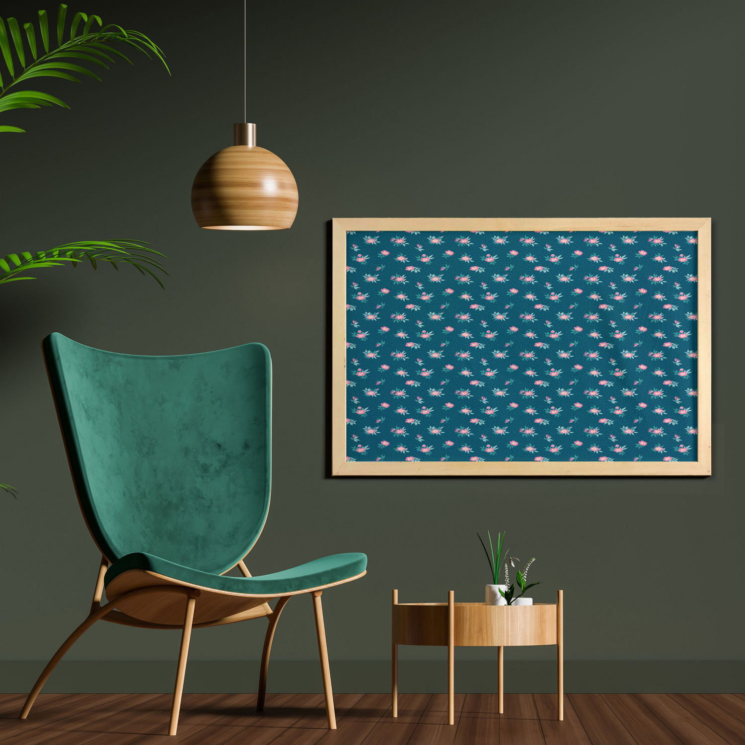 Ambesonne Spring Wall Art with Wide Frame for Bathrooms Living Room - Picture 87 of 121