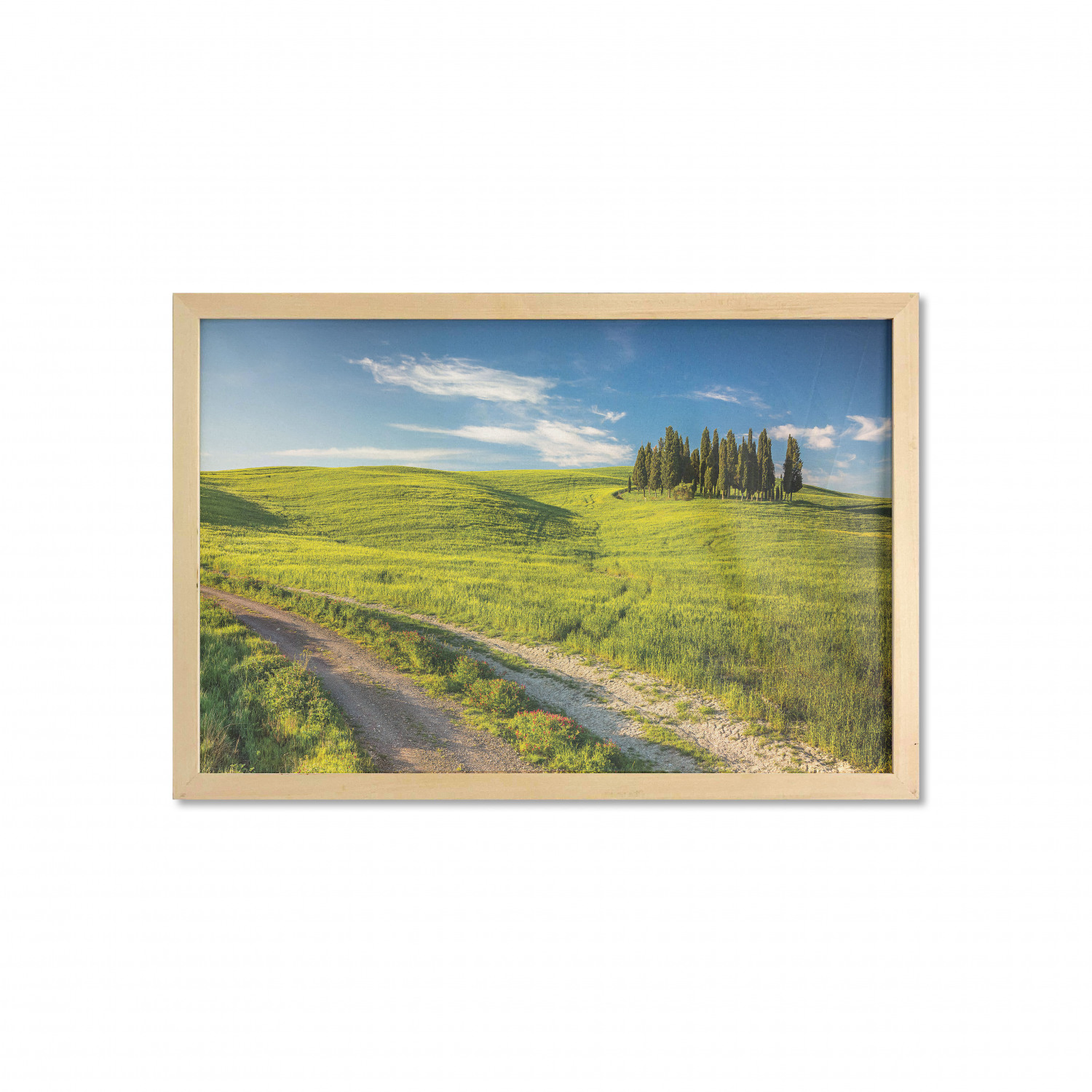 Ambesonne Spring Wall Art with Wide Frame for Bathrooms Living Room - Picture 106 of 121