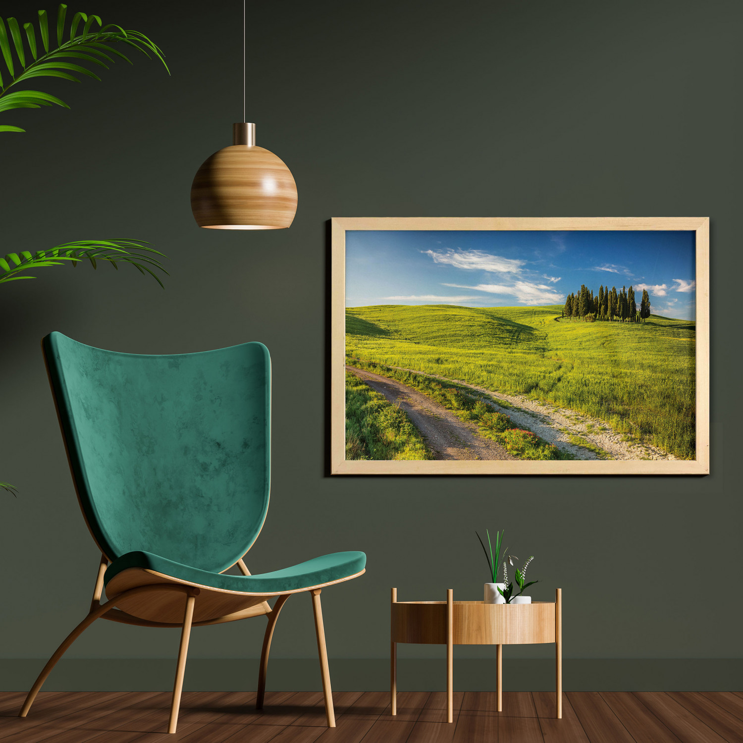 Ambesonne Spring Wall Art with Wide Frame for Bathrooms Living Room - Picture 107 of 121