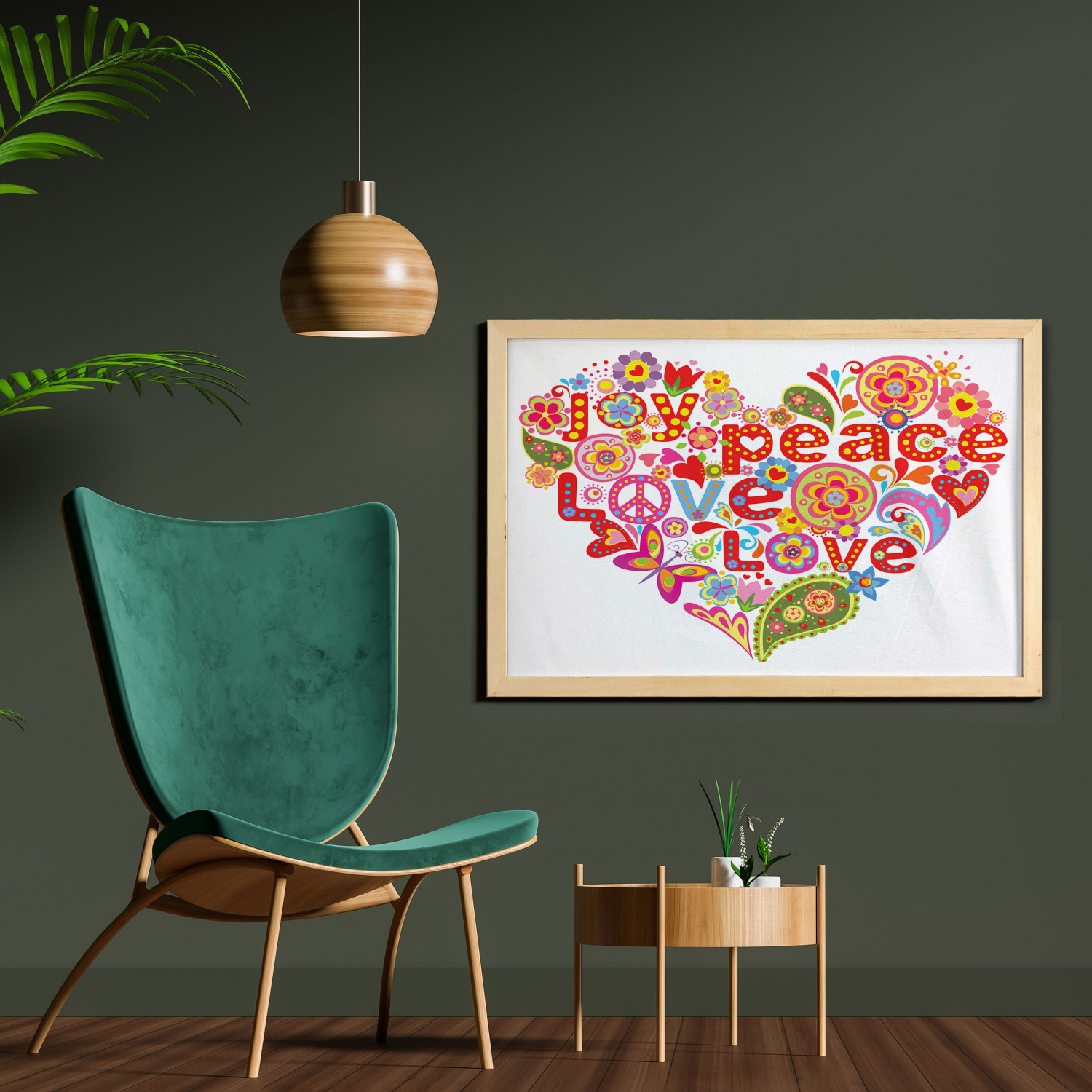 Ambesonne Spring Wall Art with Wide Frame for Bathrooms Living Room - Picture 55 of 121