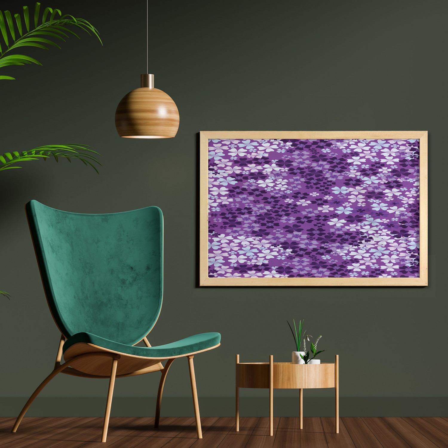 Ambesonne Spring Wall Art with Wide Frame for Bathrooms Living Room - Picture 97 of 121