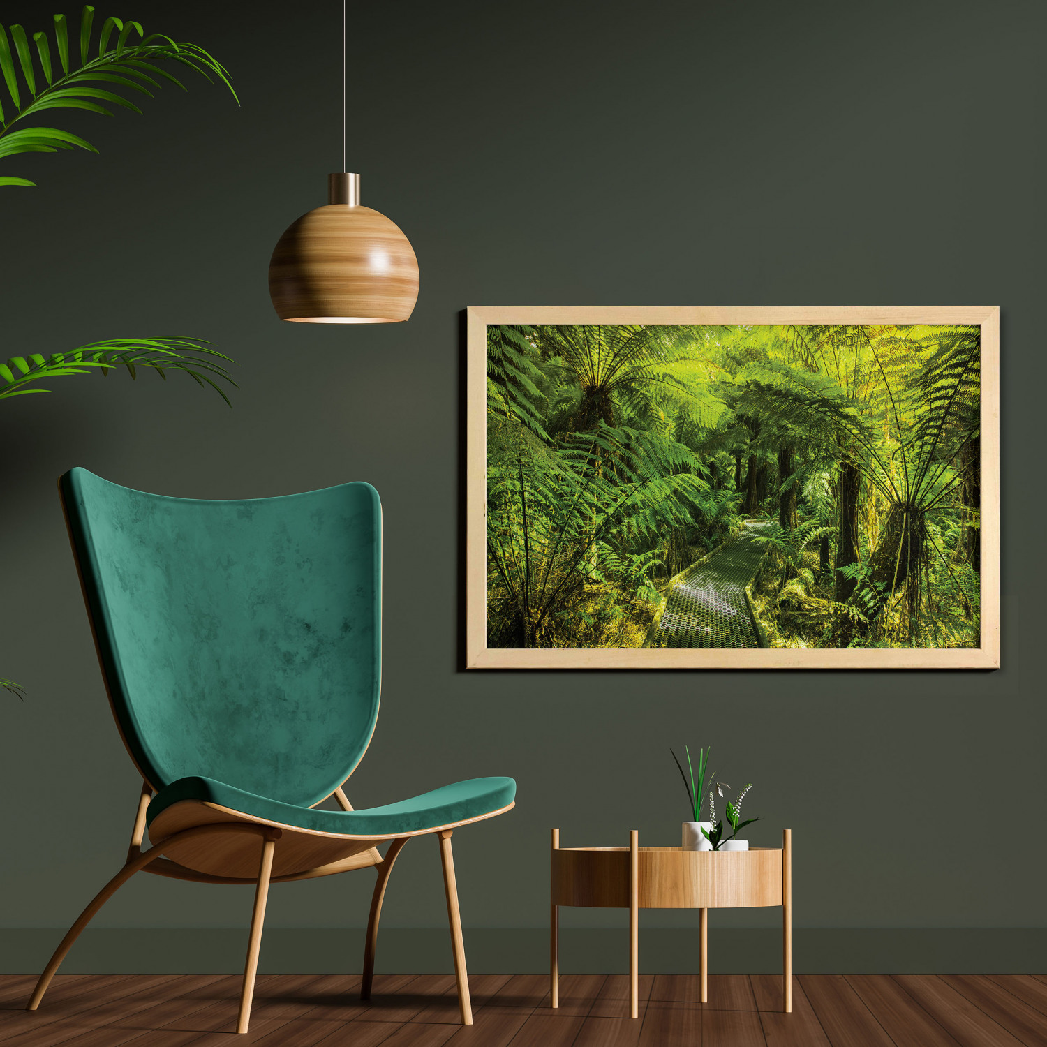 Ambesonne Spring Wall Art with Wide Frame for Bathrooms Living Room - Picture 103 of 121