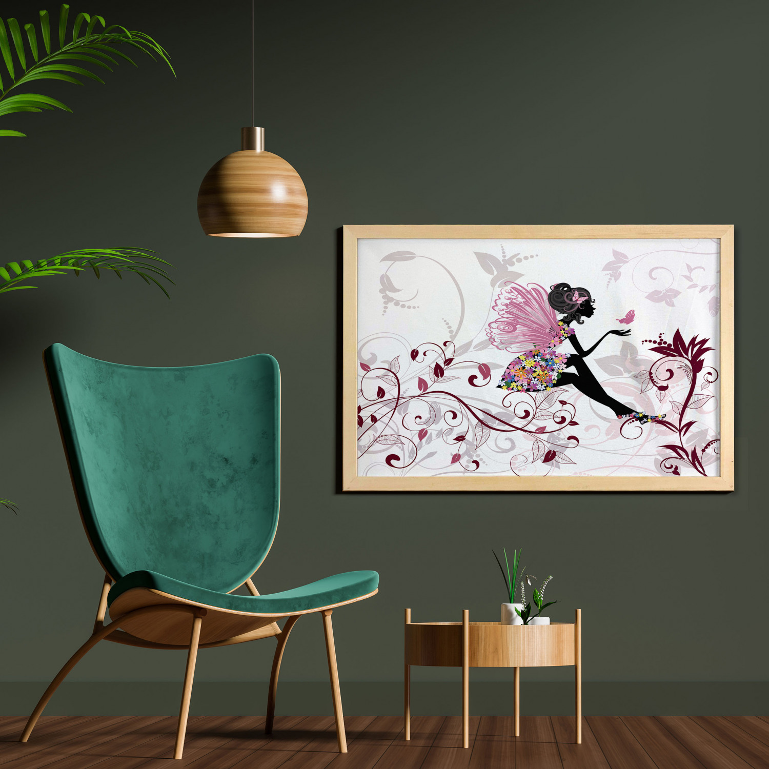 Ambesonne Spring Wall Art with Wide Frame for Bathrooms Living Room - Picture 45 of 121