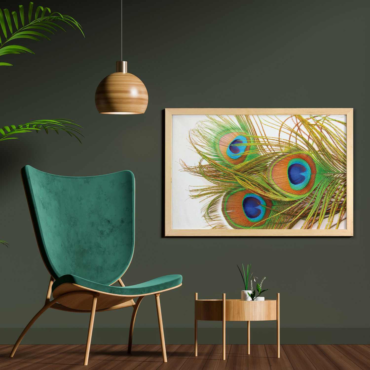 Ambesonne Spring Wall Art with Wide Frame for Bathrooms Living Room - Picture 63 of 121