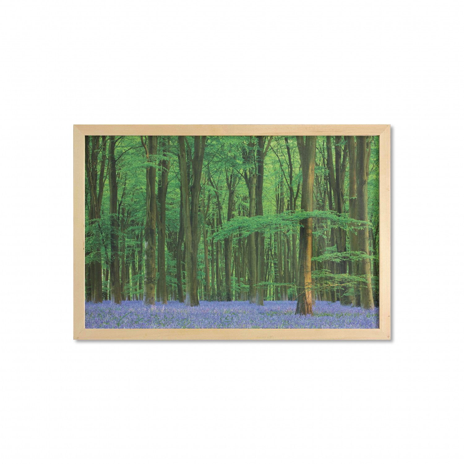 Ambesonne Spring Wall Art with Wide Frame for Bathrooms Living Room - Picture 4 of 121
