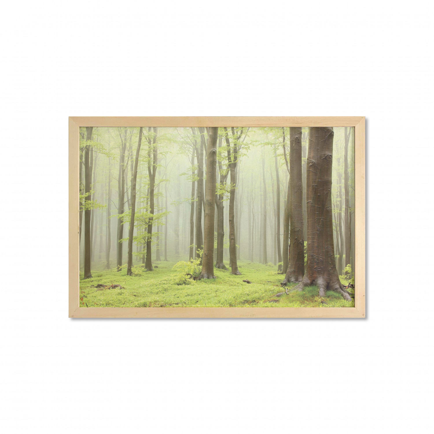 Ambesonne Spring Wall Art with Wide Frame for Bathrooms Living Room - Picture 58 of 121