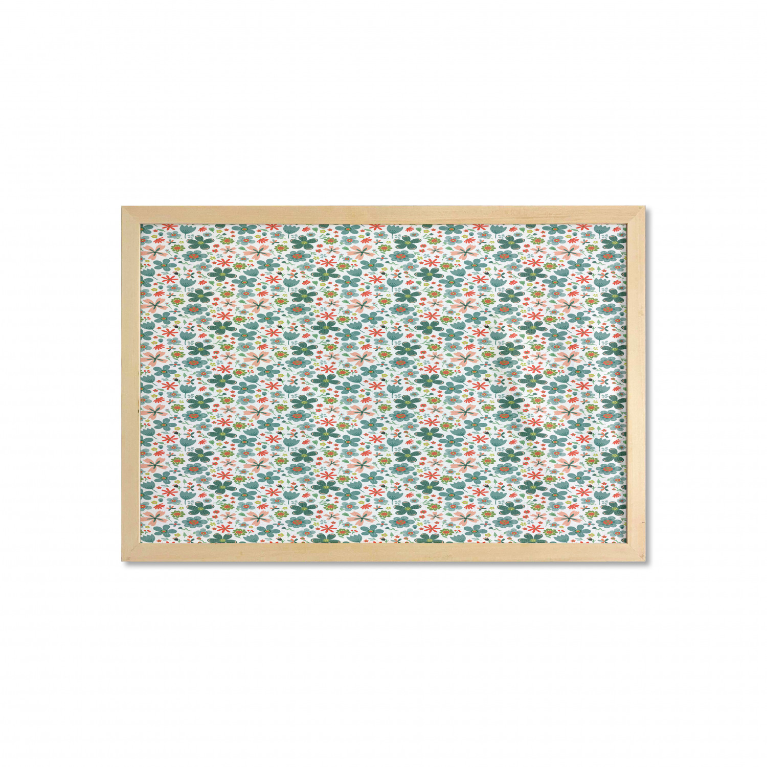 Ambesonne Spring Wall Art with Wide Frame for Bathrooms Living Room - Picture 24 of 121