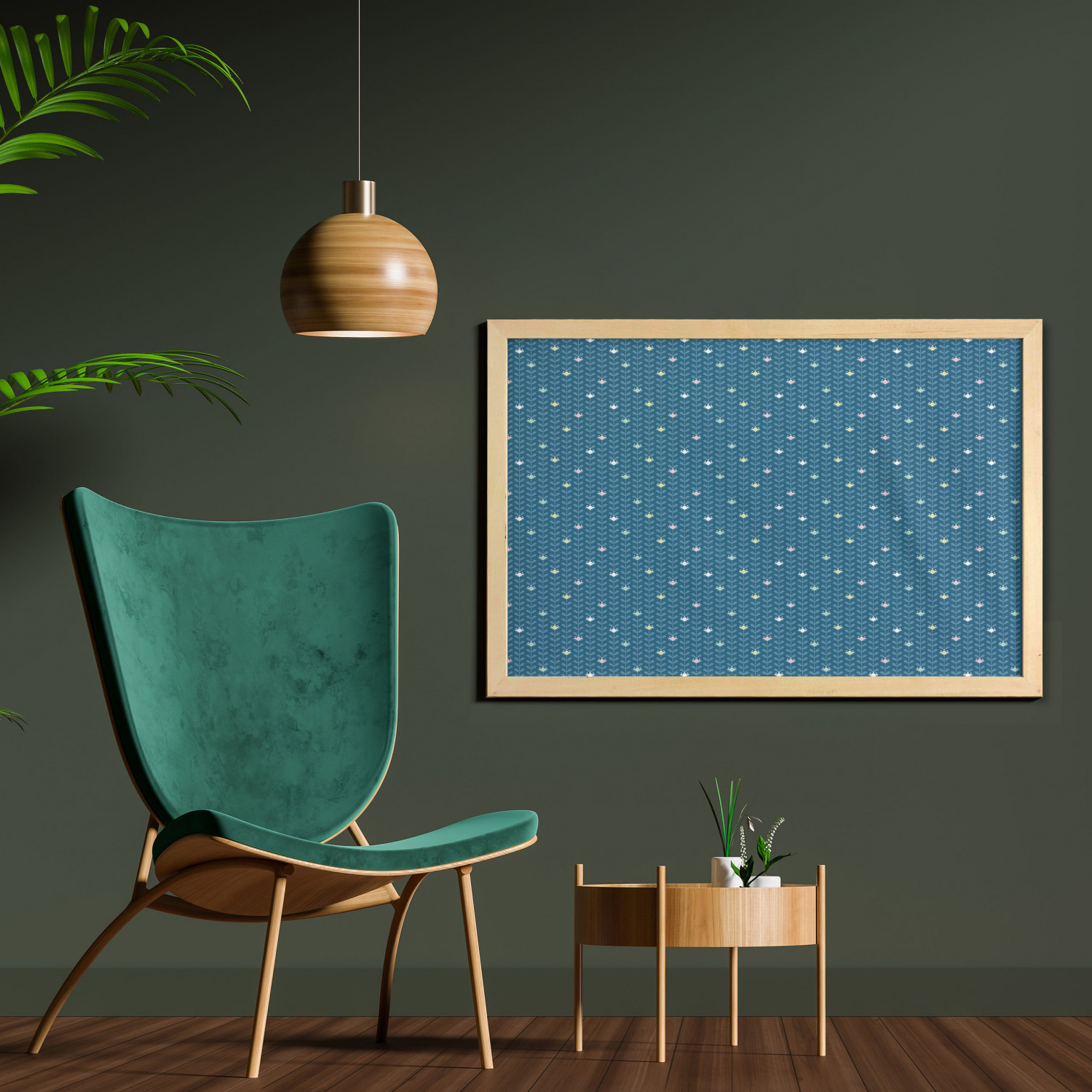 Ambesonne Spring Wall Art with Wide Frame for Bathrooms Living Room - Picture 101 of 121