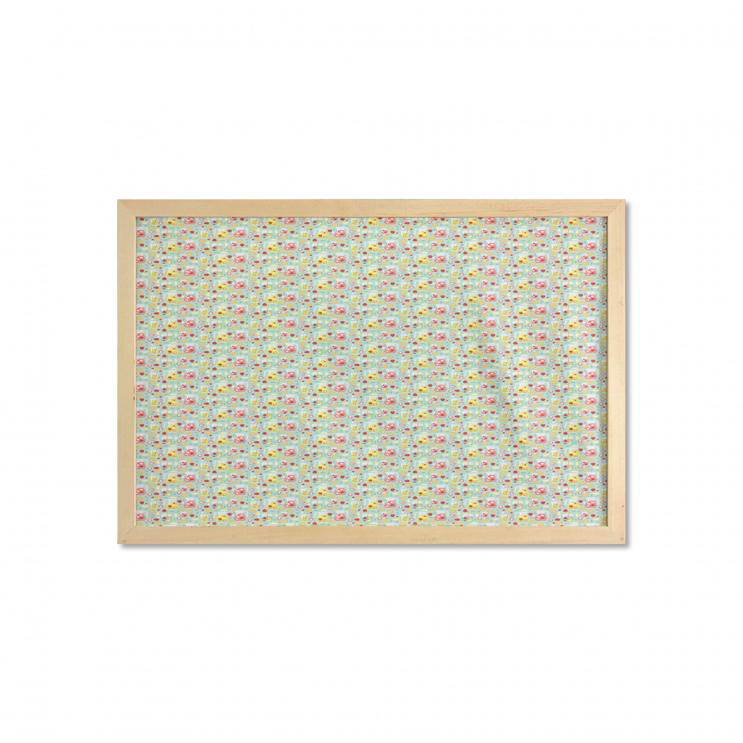 Ambesonne Summer Theme Wall Art with Wide Frame for Bathrooms Living Room - Picture 42 of 117