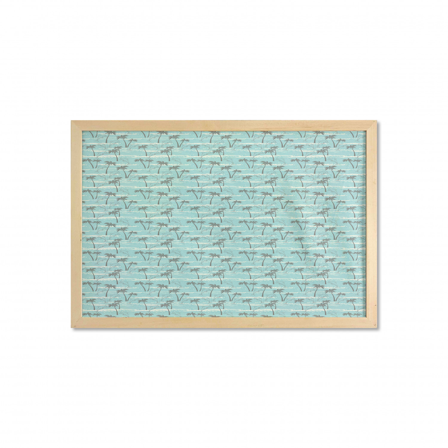 Ambesonne Summer Theme Wall Art with Wide Frame for Bathrooms Living Room - Picture 76 of 117